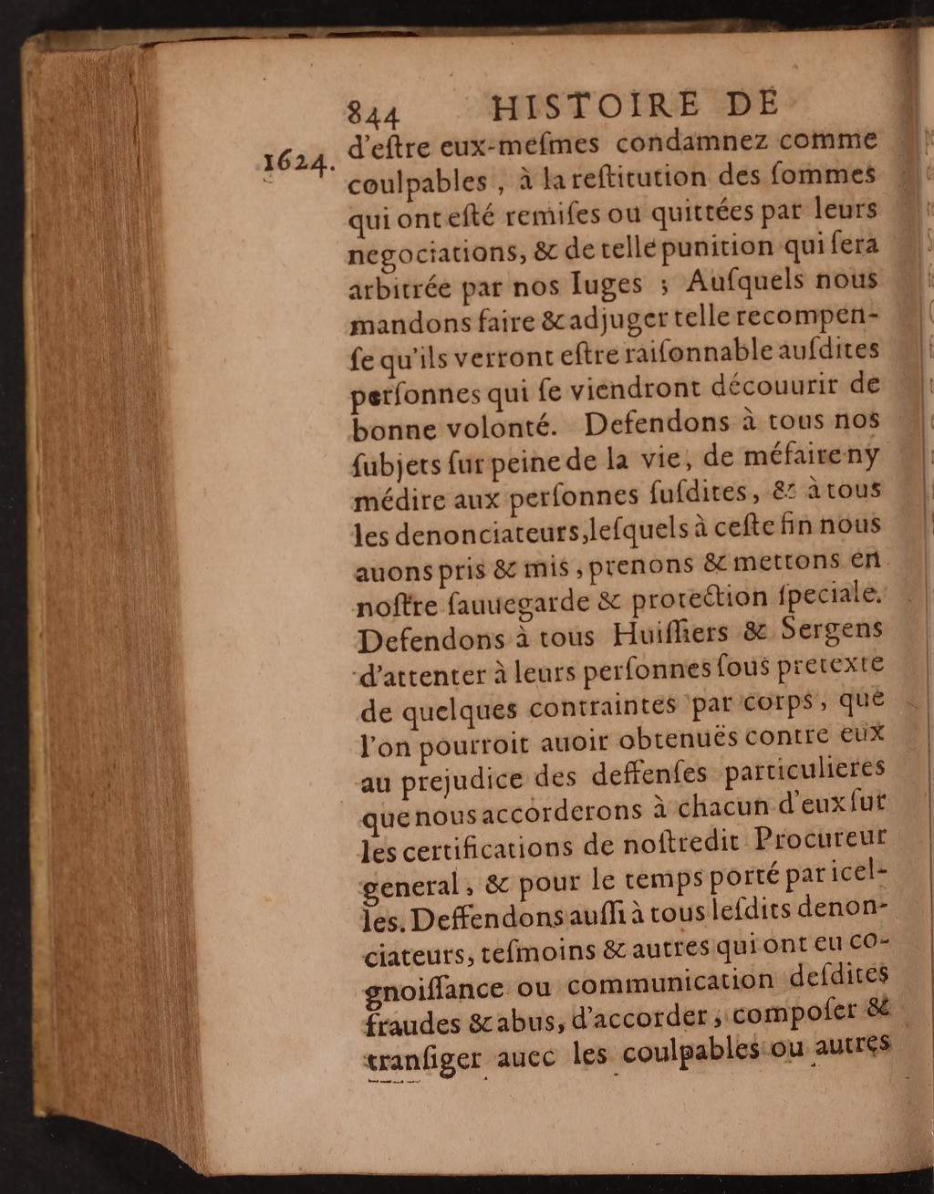 1626 - Joseph Bouillerot - Trésor de l’histoire générale de notre temps - BnF Arsenal