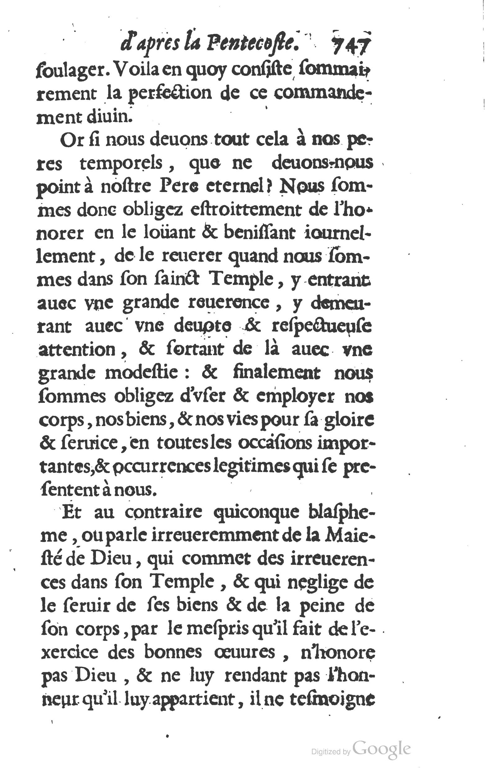 1629 - Manassés de Préaulx - Sermons ou Trésors de la piété chrétienne - BM Lyon