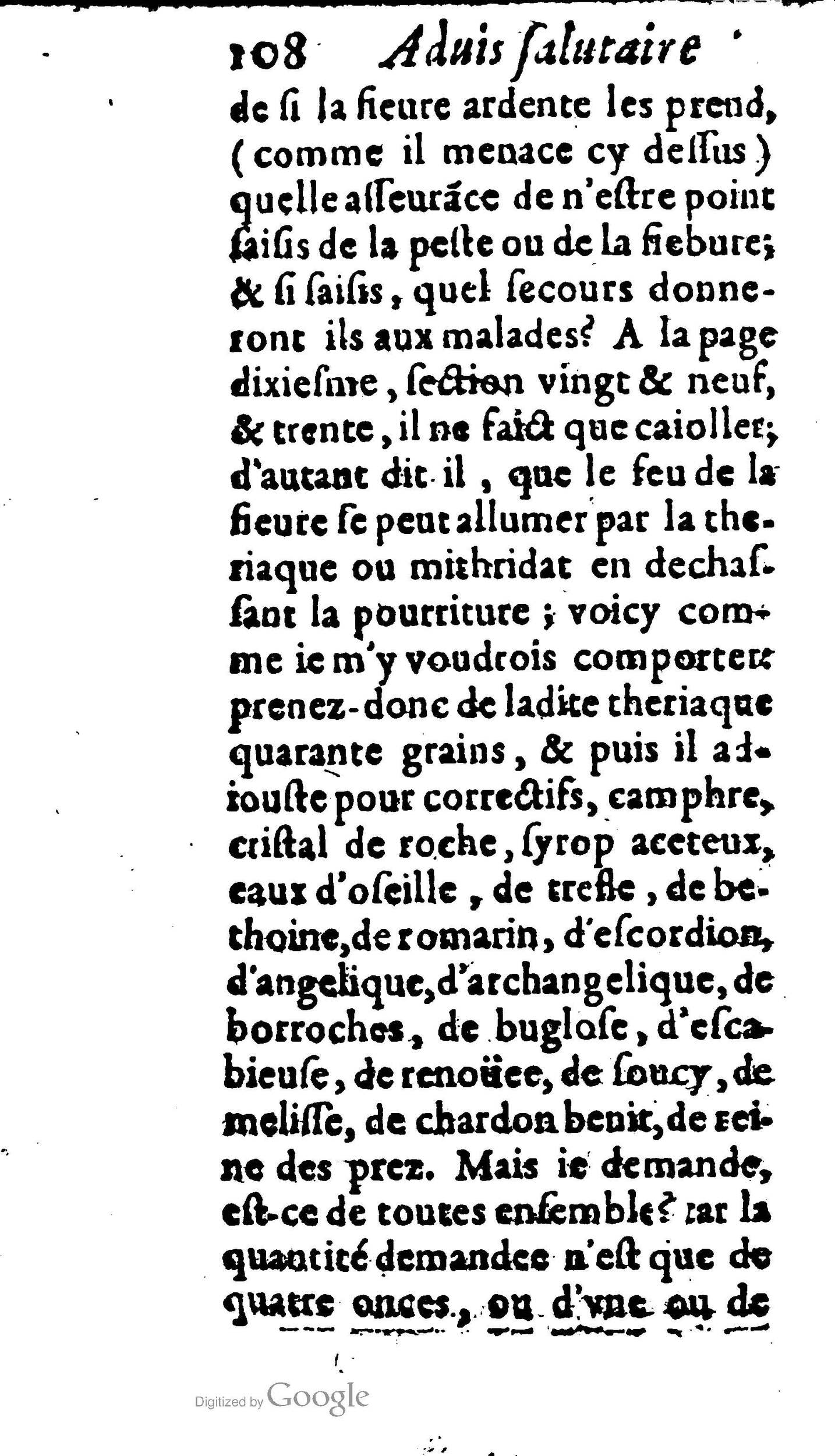1624 - Jean Moreau - Conservation du trésor de la santé - British Library