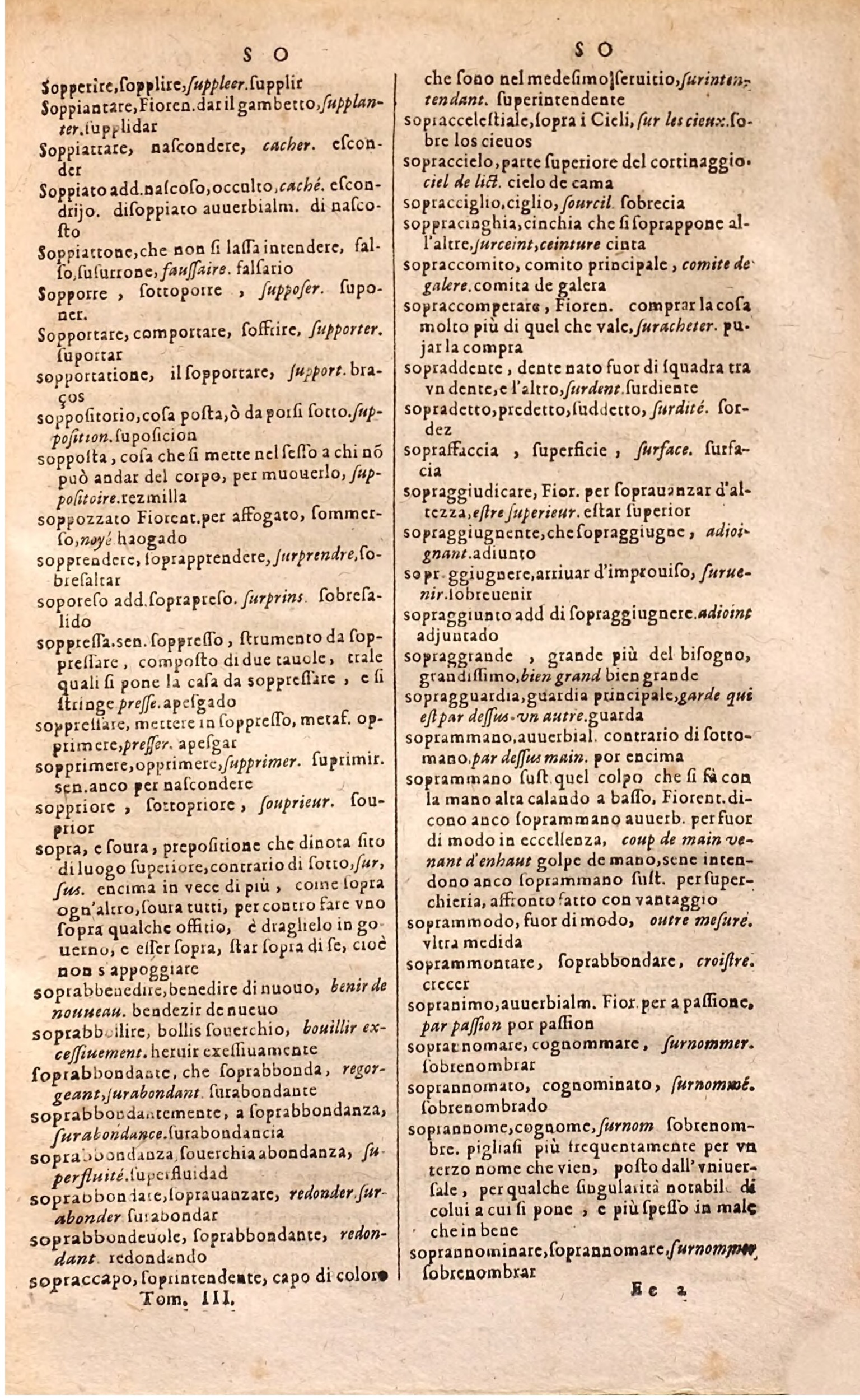 1627 - Jacques Crespin - Trésor des trois langues (Troisième partie) - Regensburg