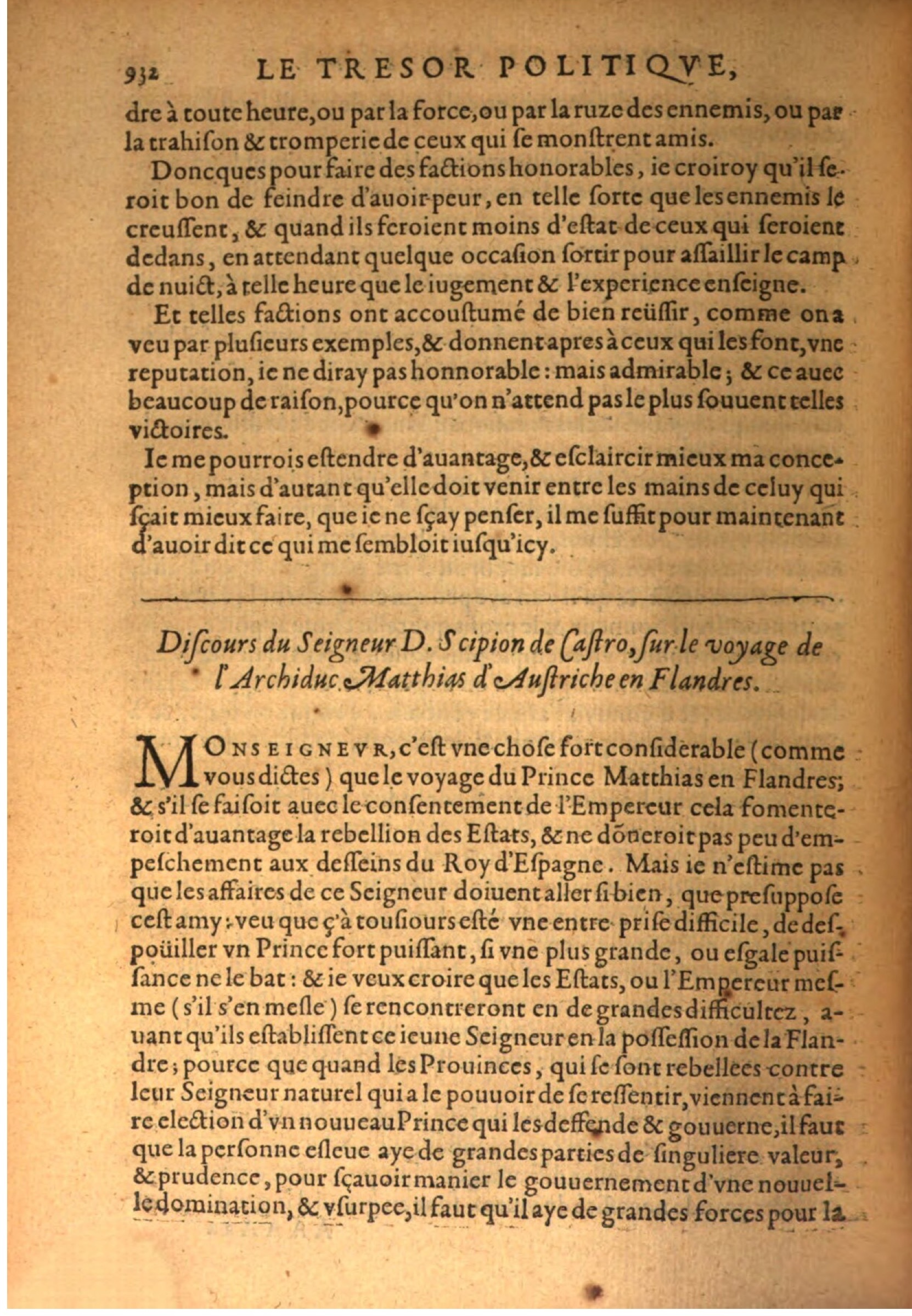 1608 - Pierre Chevalier - Trésor politique - BSB Munich