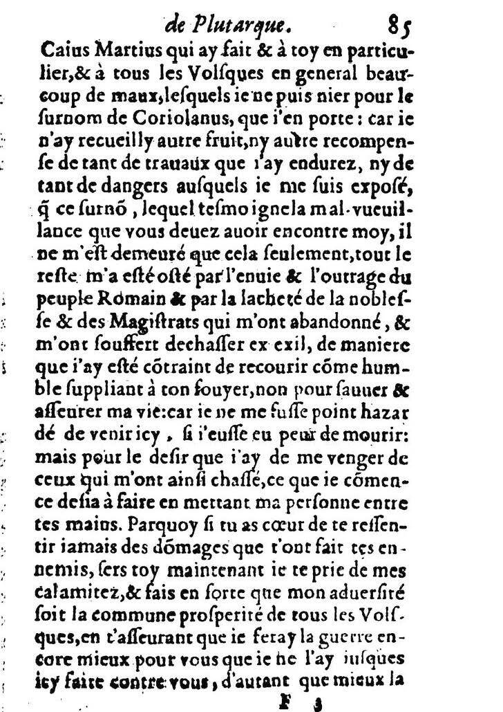 1611 - Pierre Rigaud - Trésor des vies de Plutarque - BM Lyon