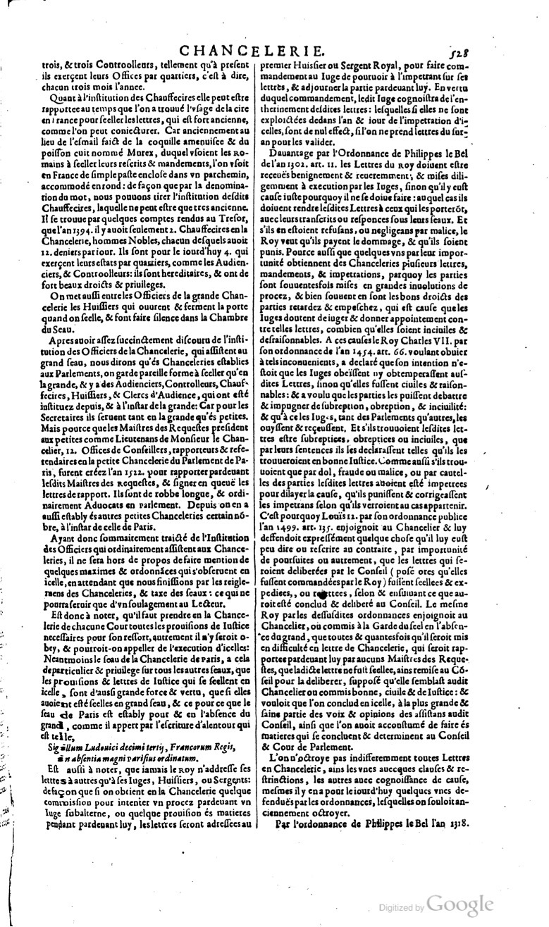 1629 - Veuve Nicolas Buon - Trésor du droit français (29620 T. 1) - BM Lyon