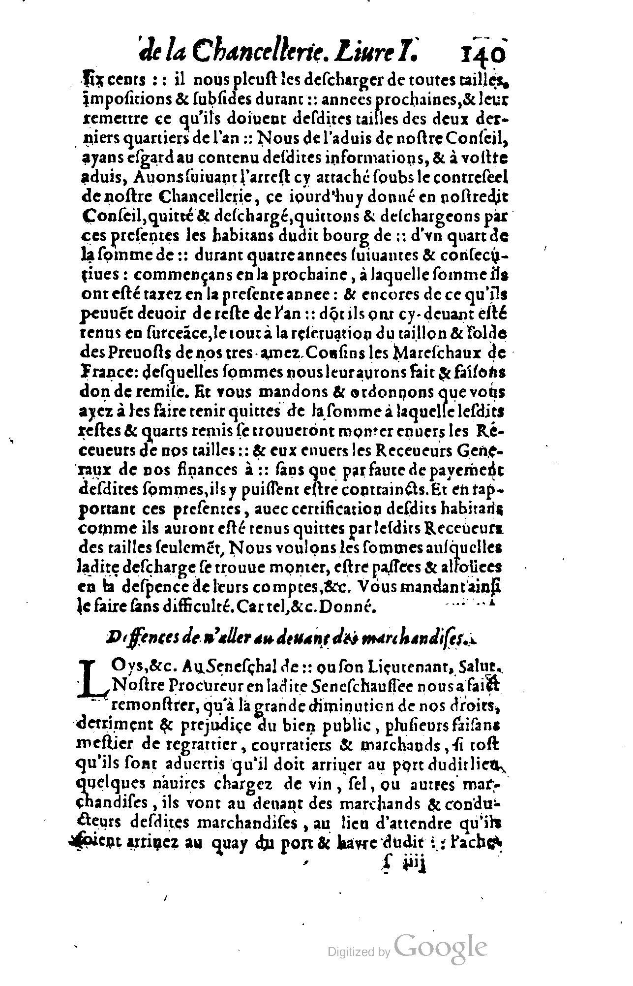 1614 - Jean Richer - Trésor du nouveau style et protocole de la chancellerie de France - BSB Munich
