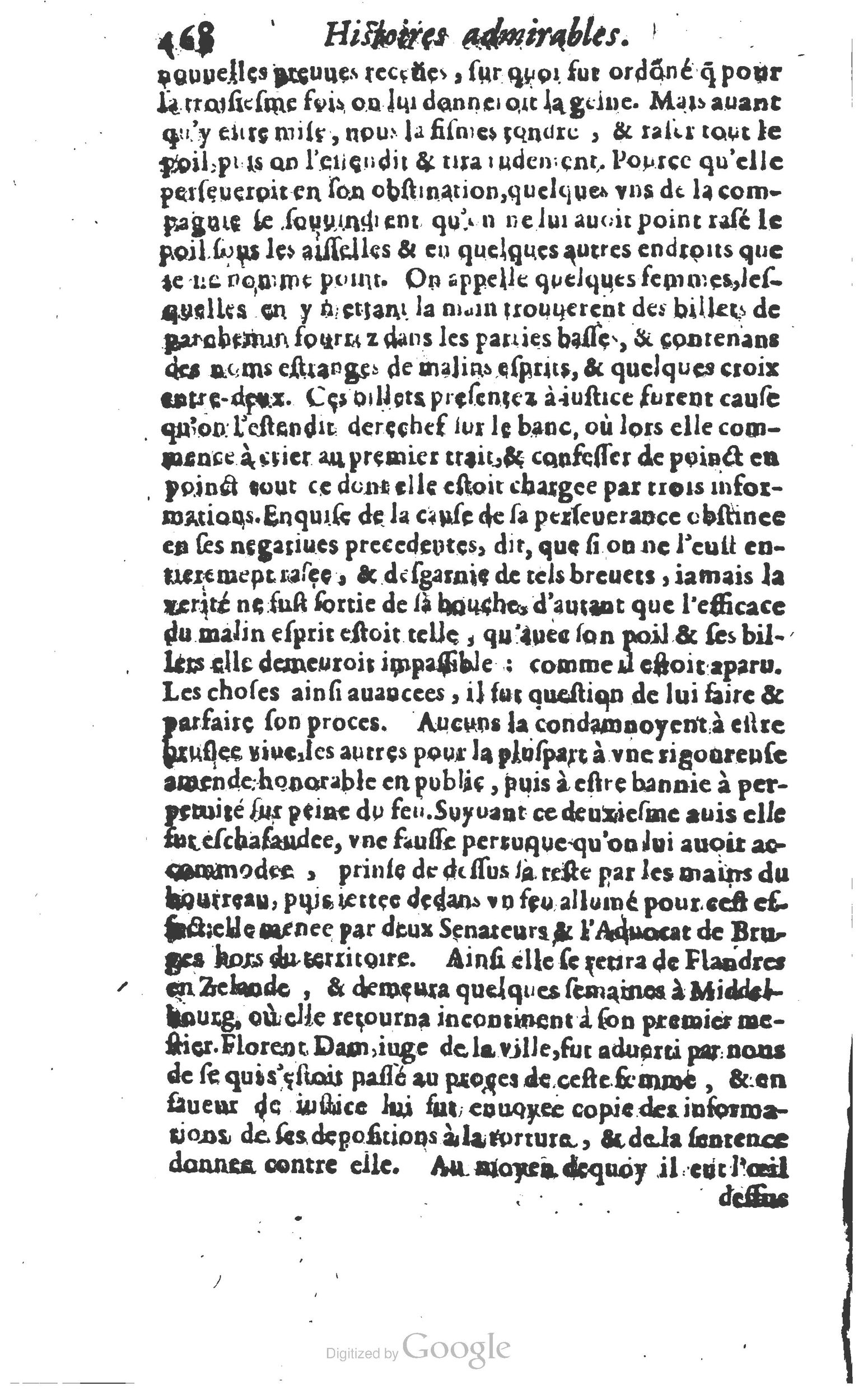 1610 - Paul Marceau - Trésor d’histoires admirables et mémorables - Princeton