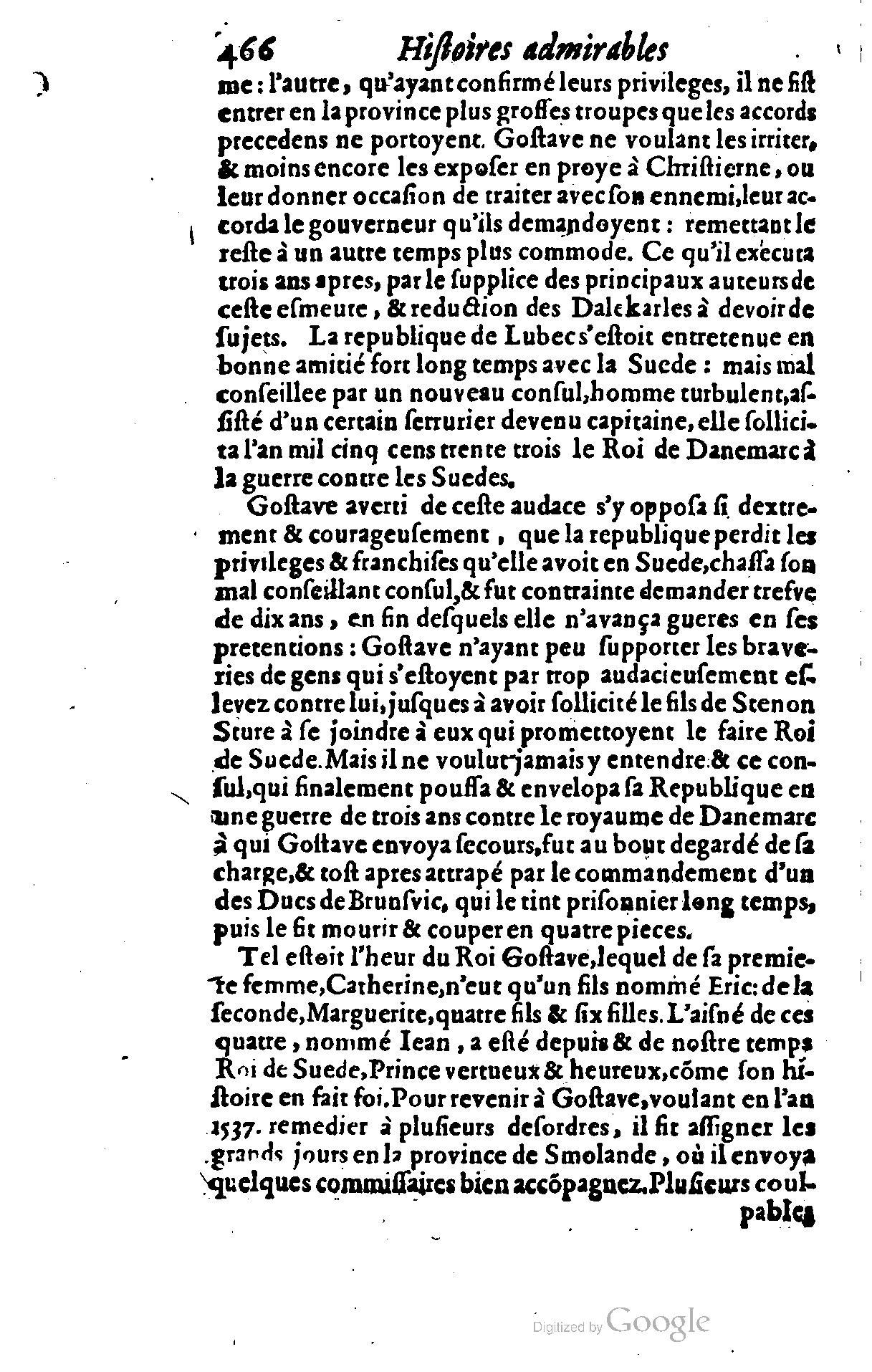 1628 - Jacques Crespin - Trésor d’histoires admirables et mémorables - BSB Munich