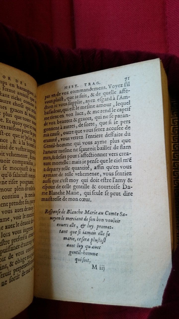 1581 - Pierre Le Voirier et Gervais Mallot - Trésor des histoires tragiques - BnF Richelieu