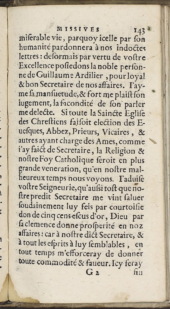 1597 - Jean Osmont - Trésor des secrétaires - Brno