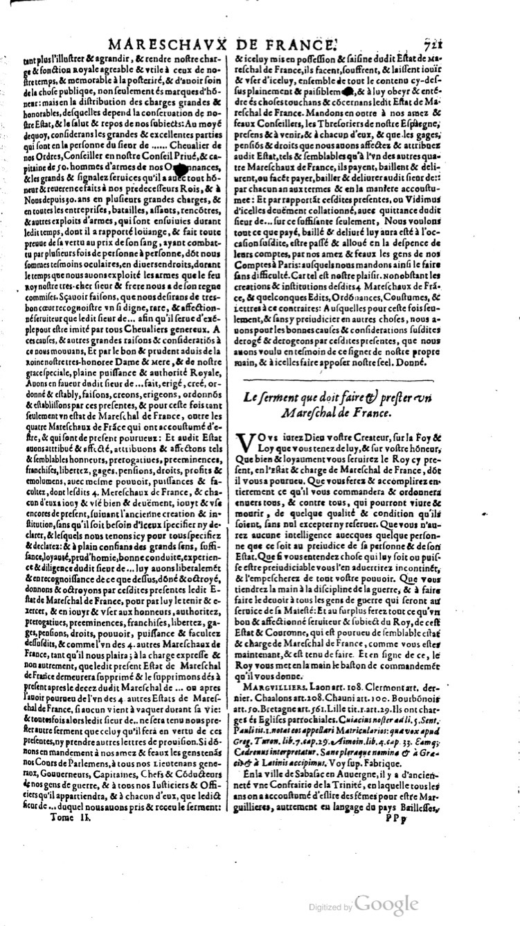 1629 - Veuve Nicolas Buon - Trésor du droit français (29620 T. 2) - BM Lyon