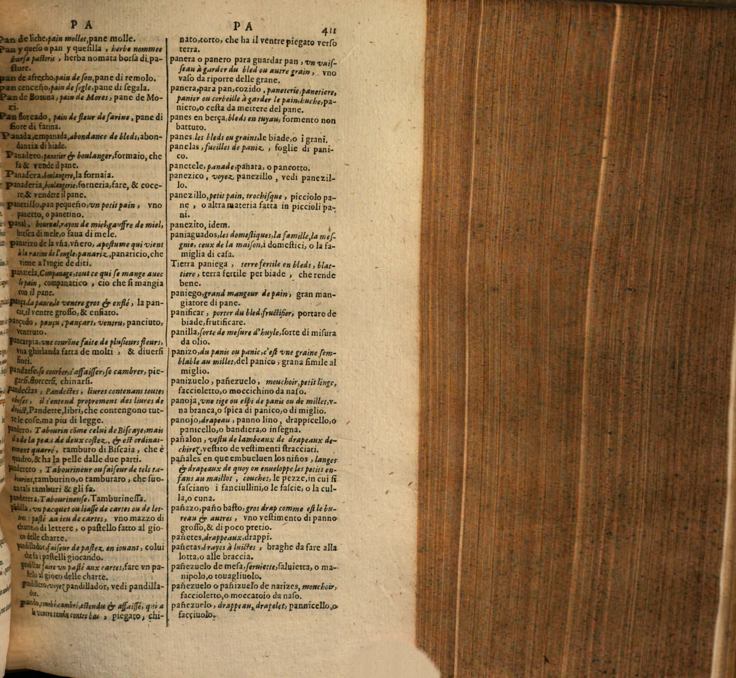 1617 - Samuel Crespin - Trésor des trois langues espagnole, française et italienne (Première partie) - Regensburg