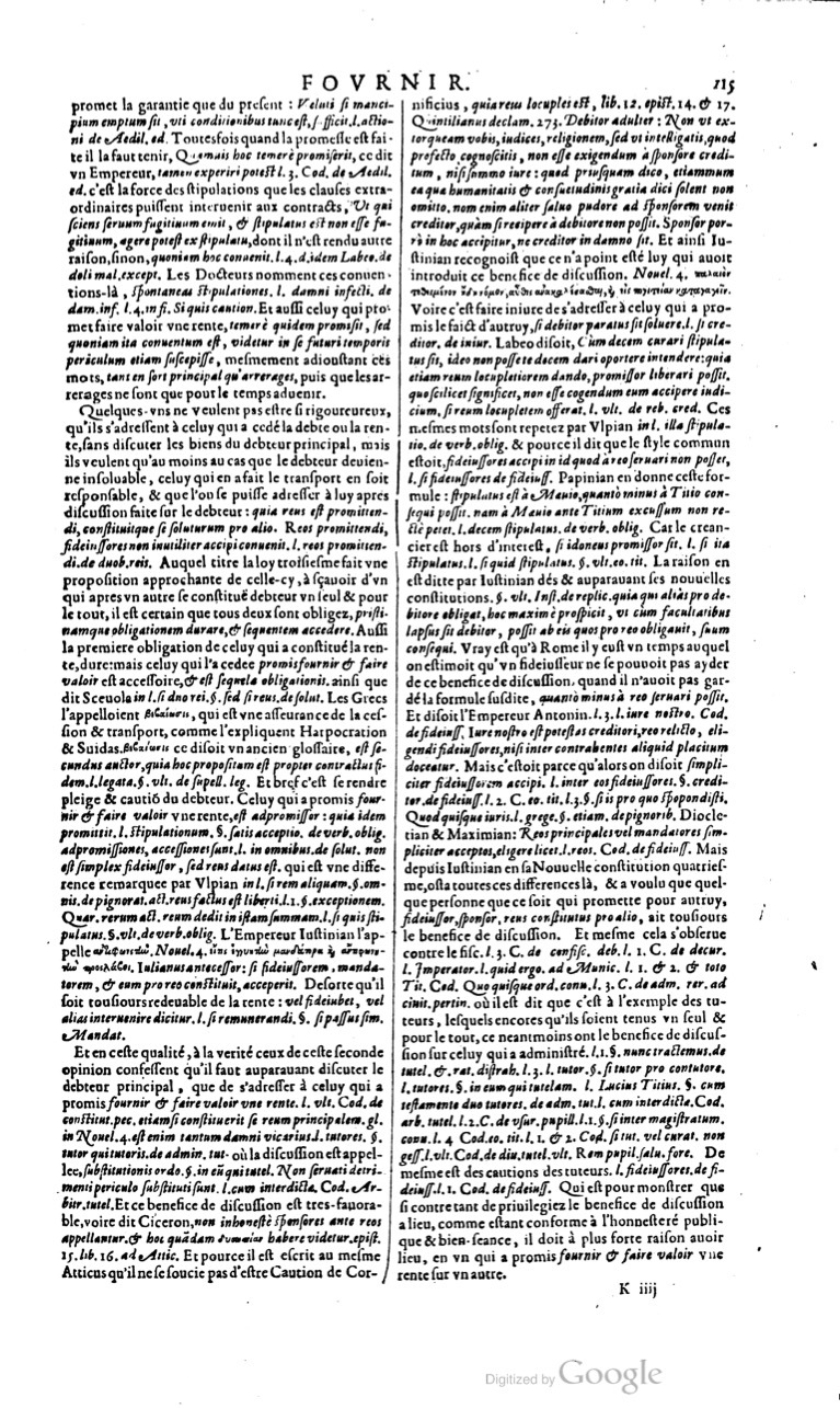 1629 - Veuve Nicolas Buon - Trésor du droit français (21754 T. 2) - BM Lyon