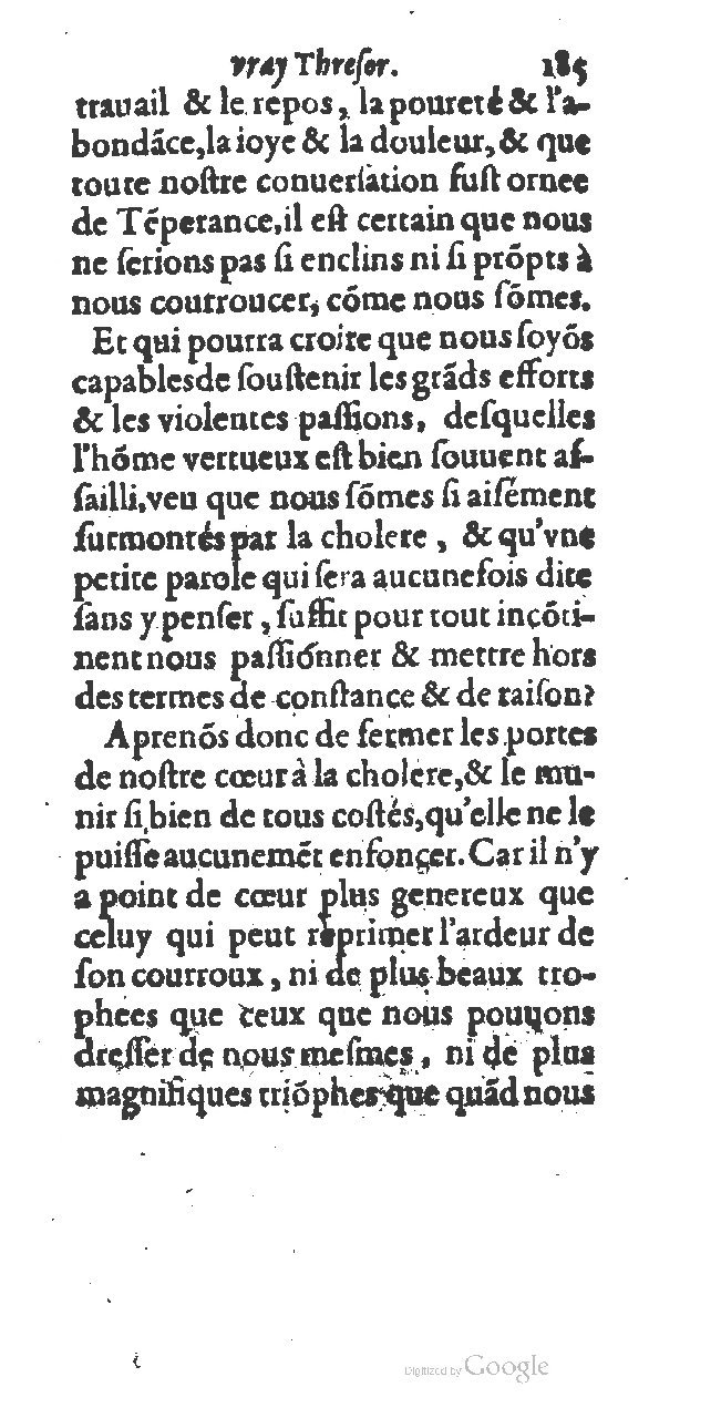 1615 - François Le Fèvre - Cabinet du vrai trésor - BCU Lausanne