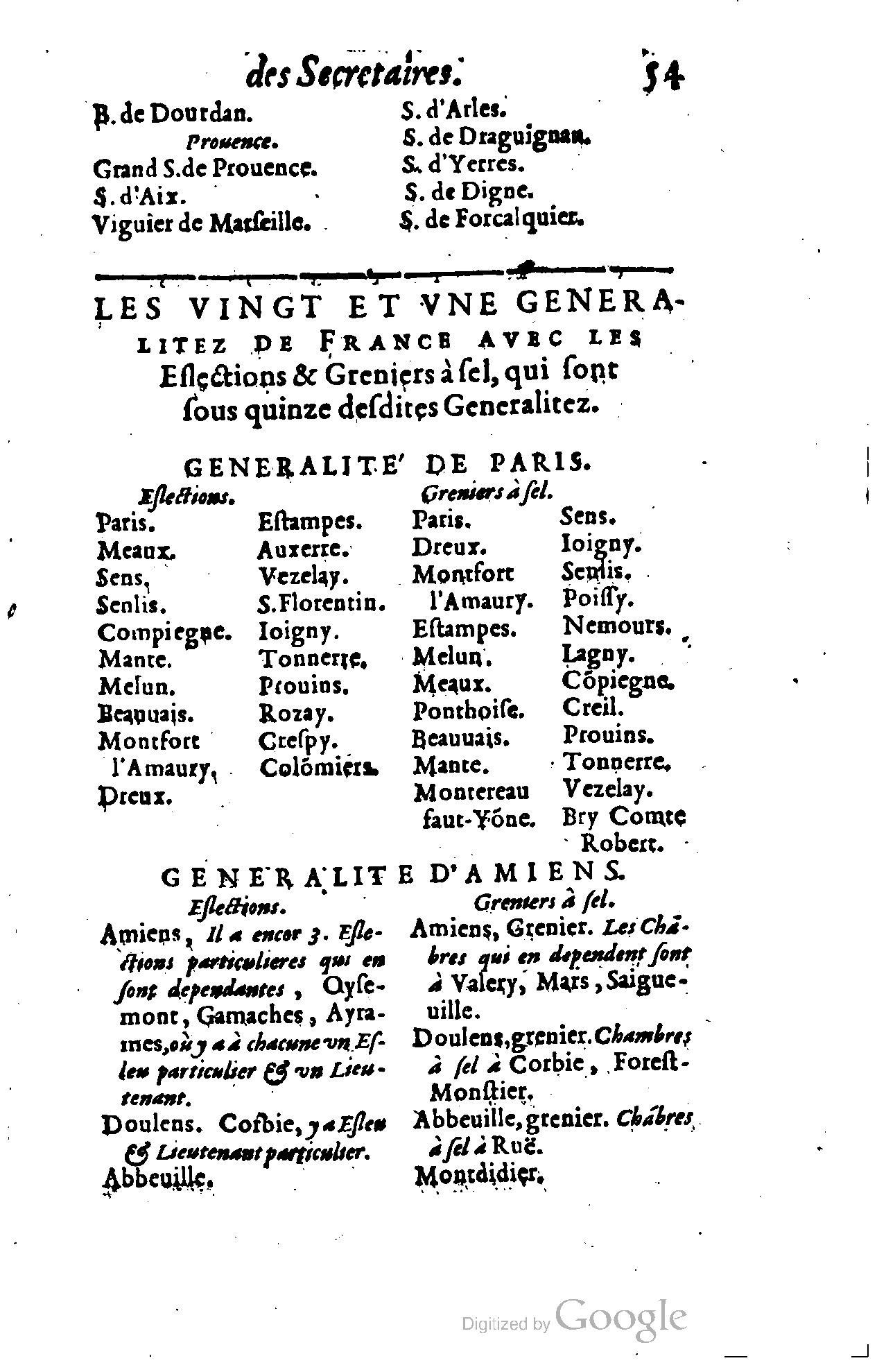 1614 - Jean Richer - Trésor du nouveau style et protocole de la chancellerie de France - BSB Munich