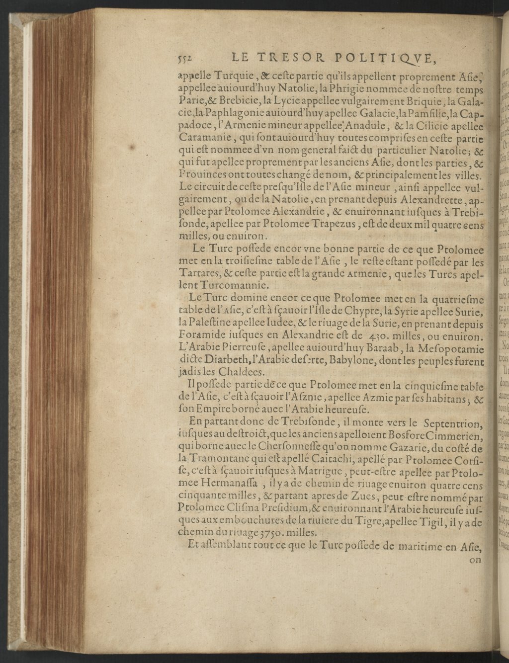 1608 - Nicolas Du Fossé - Trésor politique - BnF Tolbiac