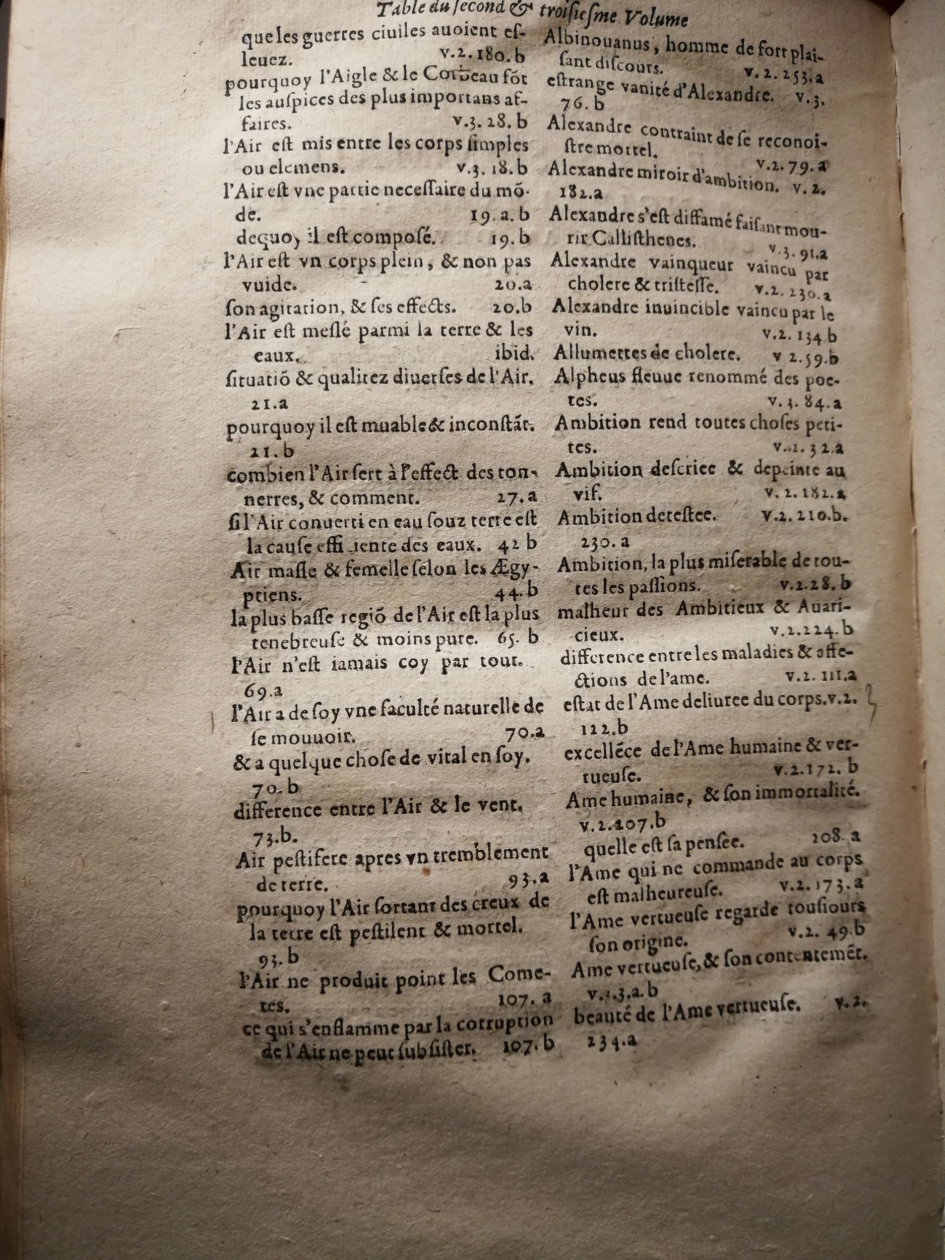 1595 - Jean Houzé - Œuvres morales et mêlées de Sénèque, Trésor de philosophie morale - T. 3 - BnF