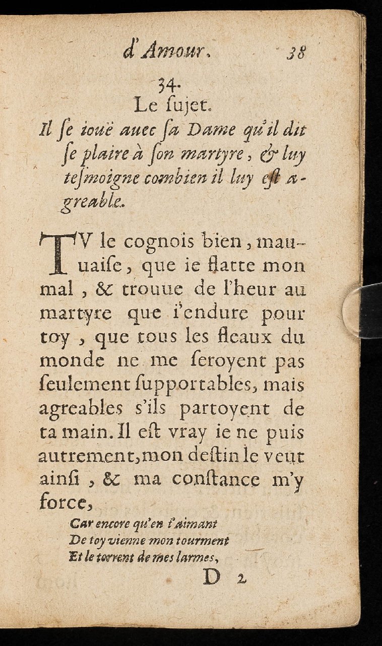 1597 - Thibaud Ancelin - Trésor d’amour - Stuttgart