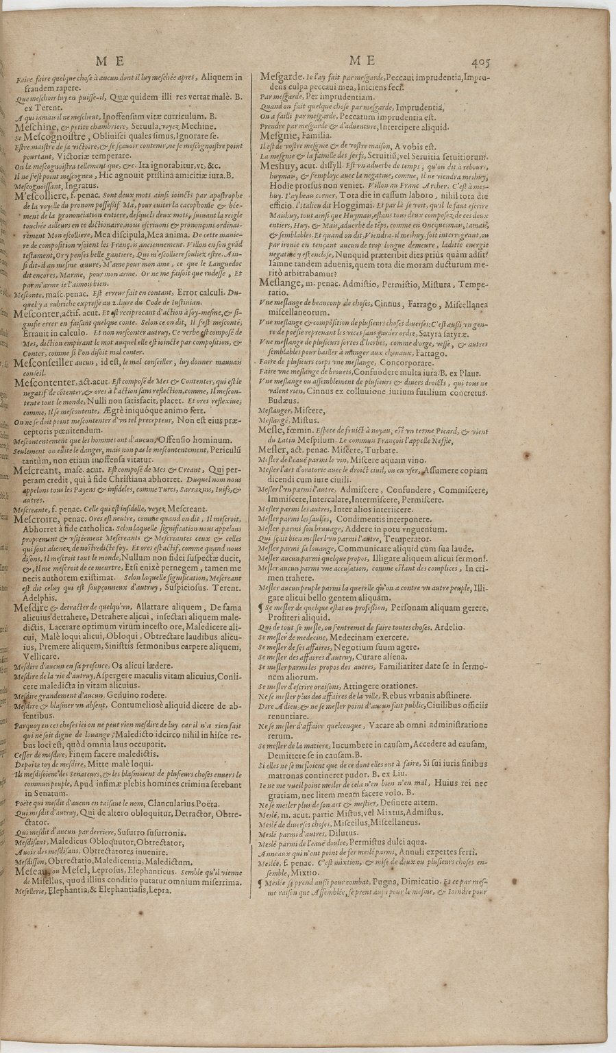 1606 - David Douceur - Trésor de la langue française - BnF