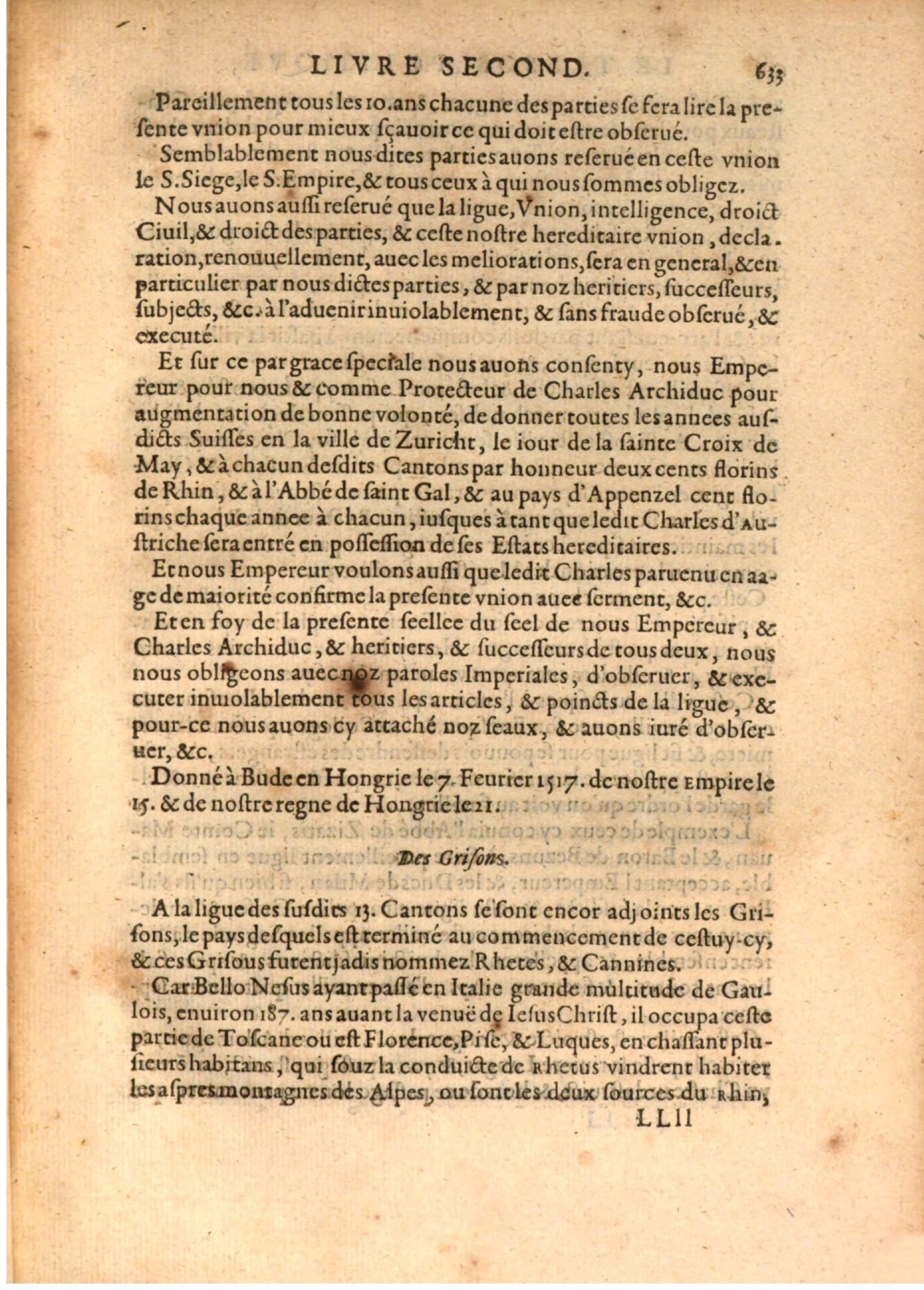 1608 - Nicolas Du Fossé - Trésor politique - BSB Munich