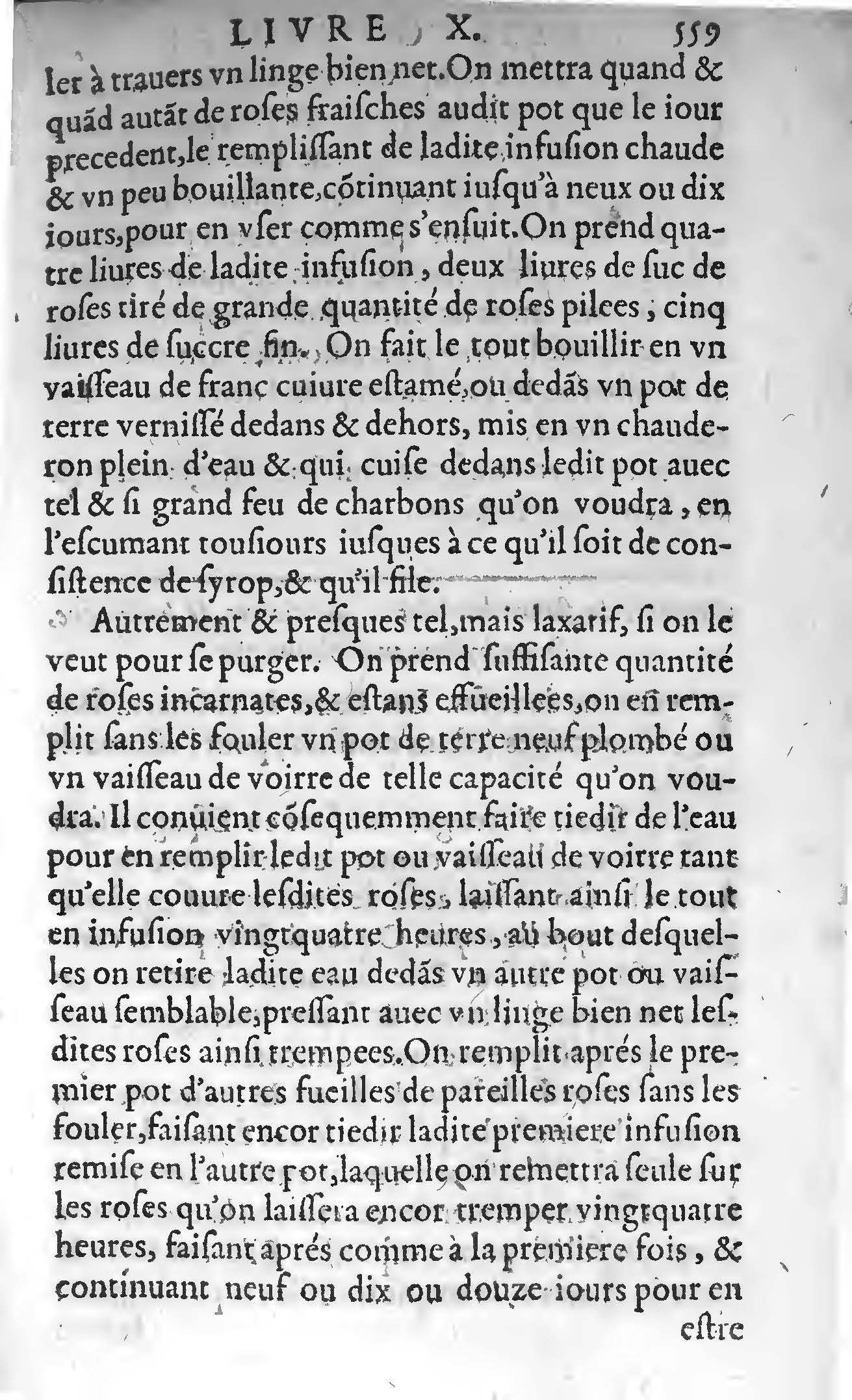 1607 - Étienne Servain et Jean Antoine Huguetan - Trésor de santé ou ménage de la vie humaine - BIU Santé