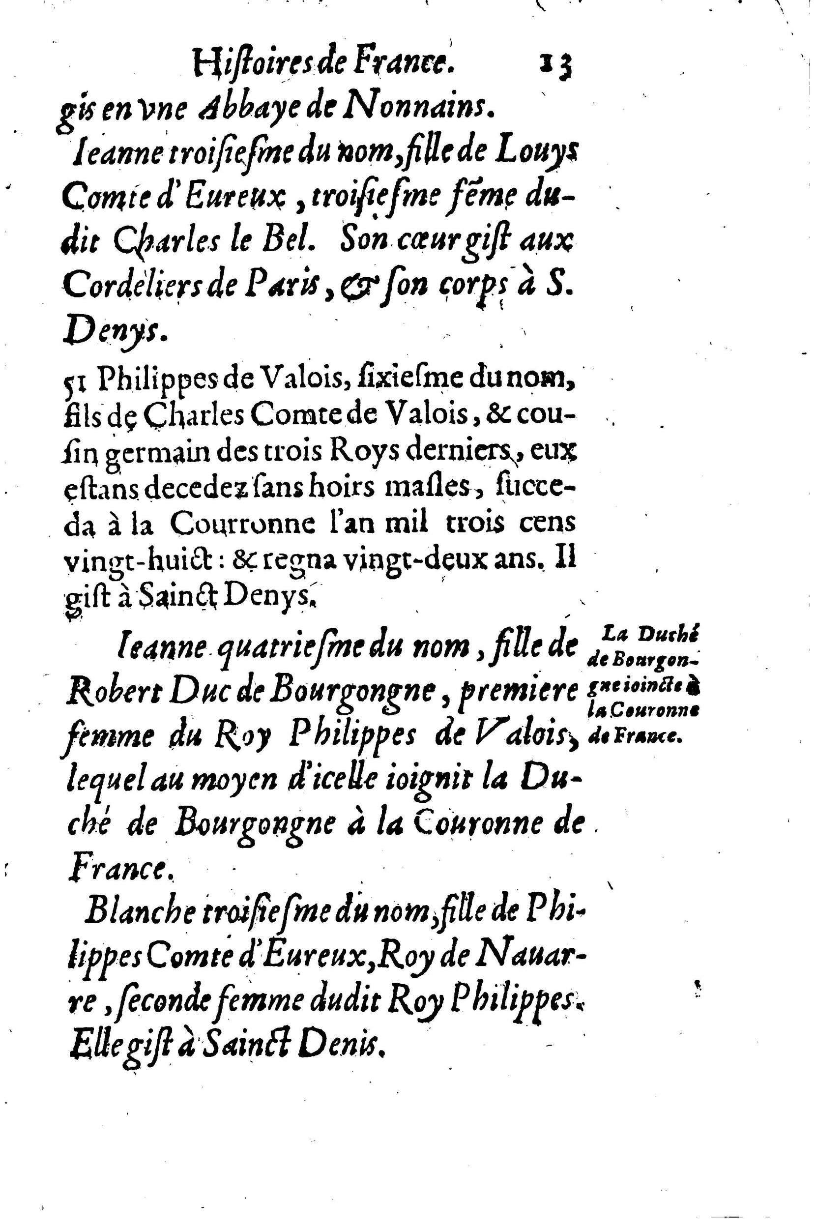 1633 - Jean Corrozet - Trésor des histoires de France - BM Lyon 1633 - Jean Corrozet - Trésor des histoires de France - BM Lyon