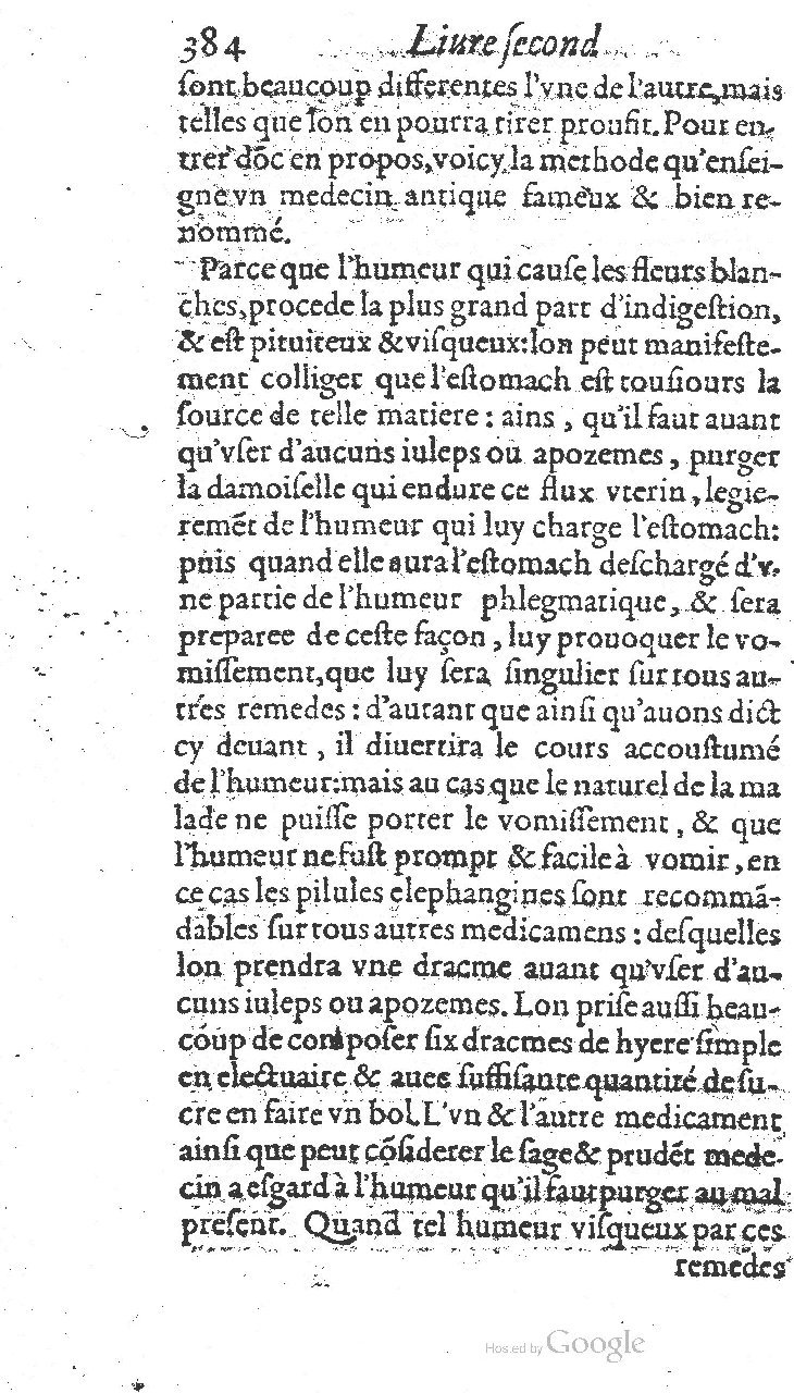1585 - Jacques du Puis - Trésor des remèdes secrets pour les maladies des femmes - BnF