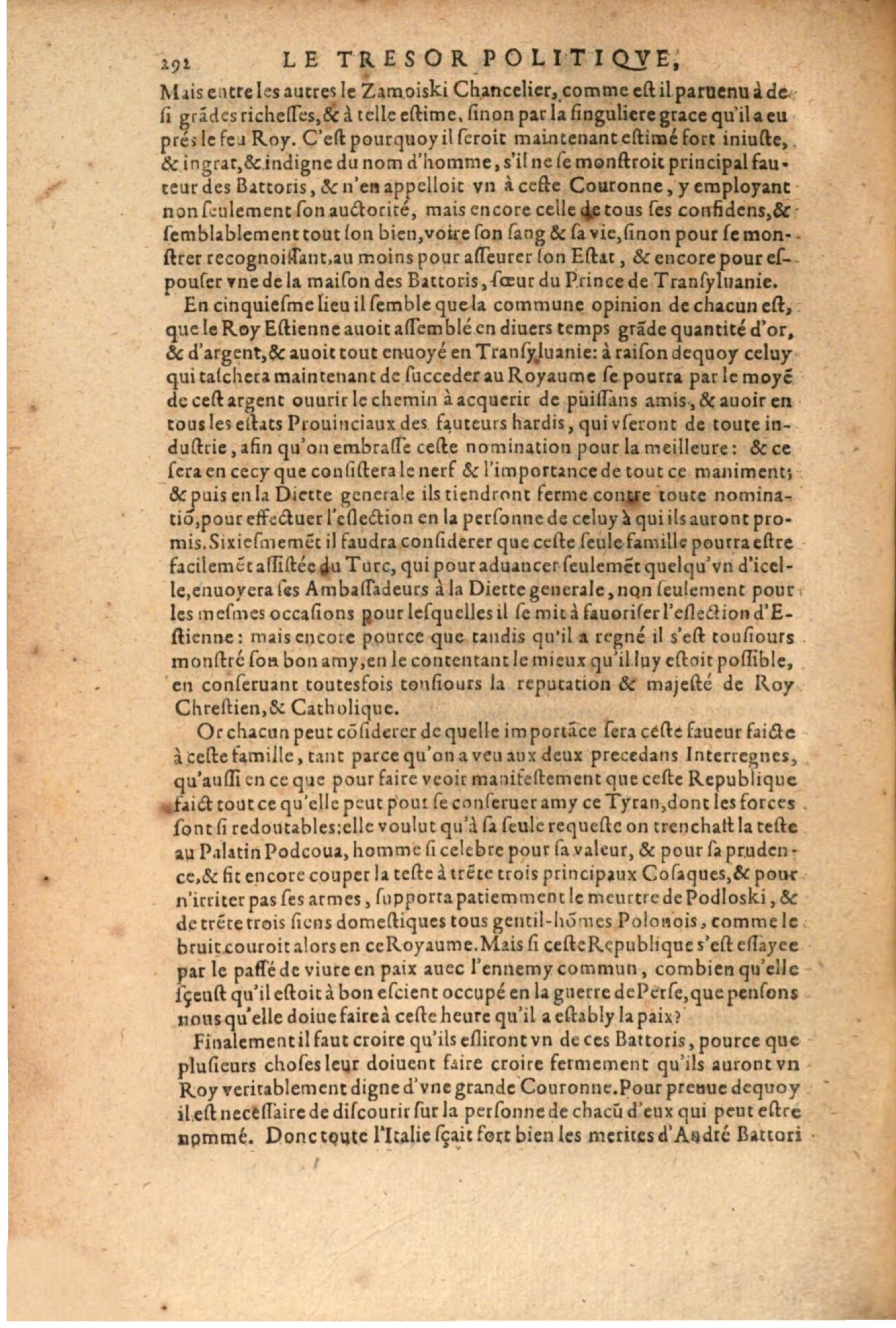 1611 - Pierre Chevalier - Trésor politique - BSB Munich