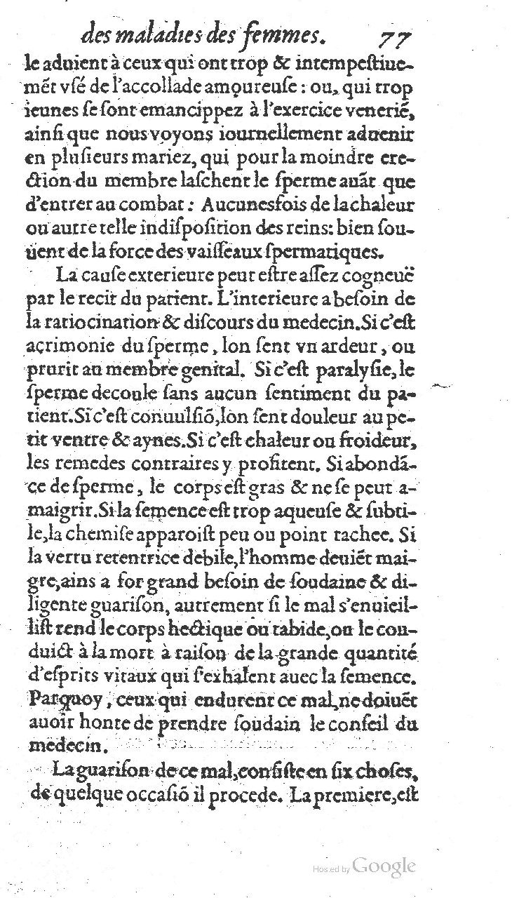 1585 - Jacques du Puis - Trésor des remèdes secrets pour les maladies des femmes - BnF 1585 - Jacques du Puis - Trésor des remèdes secrets pour les maladies des femmes - BnF