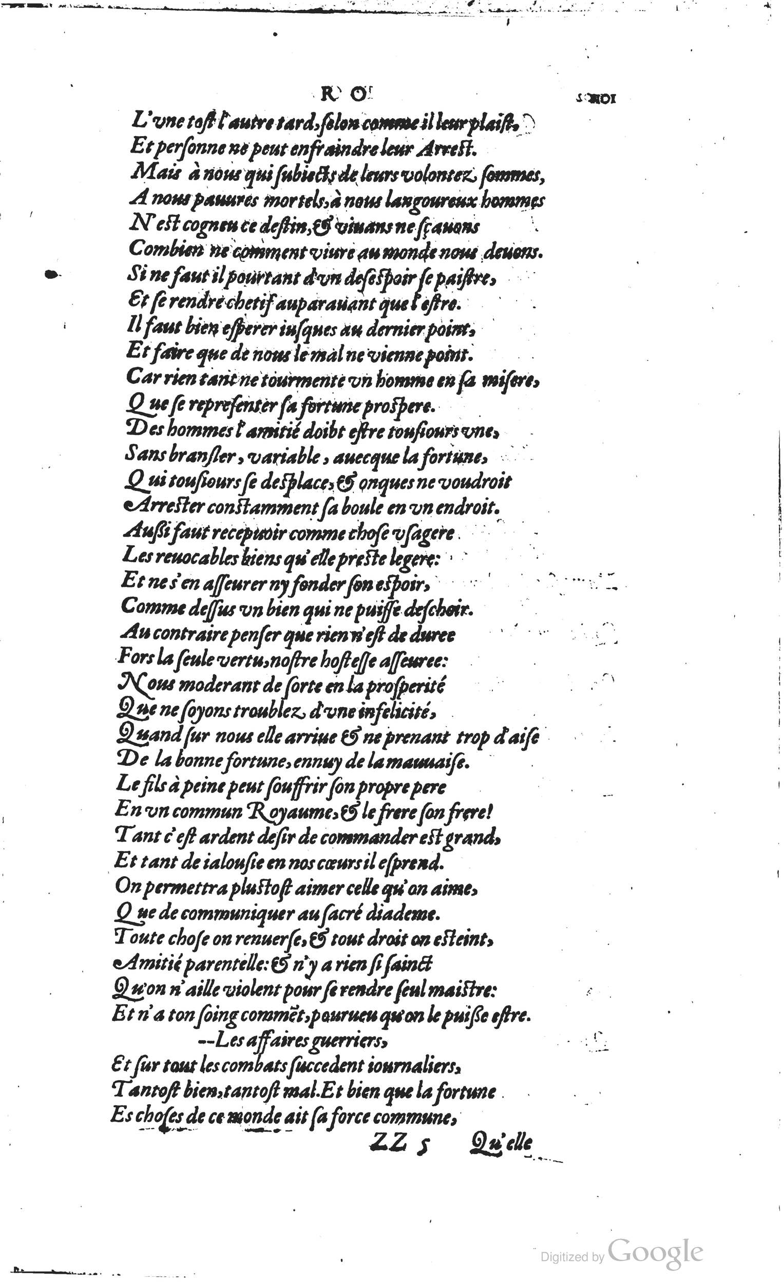 1585 - Barthélemy Honorat - Bibliothèques françaises - BSB Munich