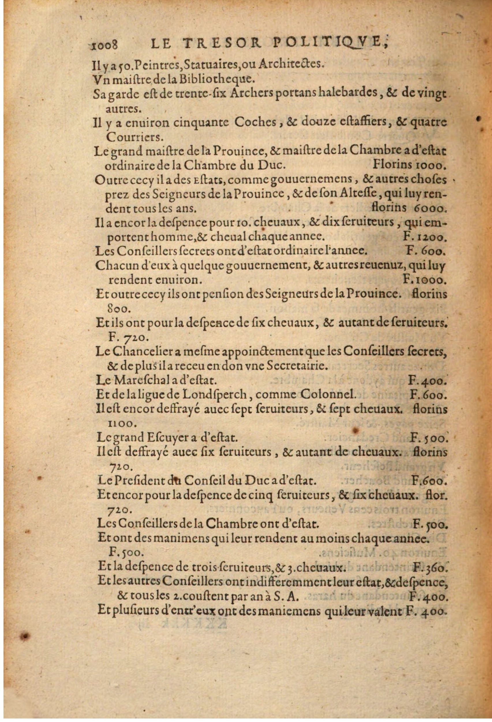 1608 - Thierry Rolin - Trésor politique - Augsbourg