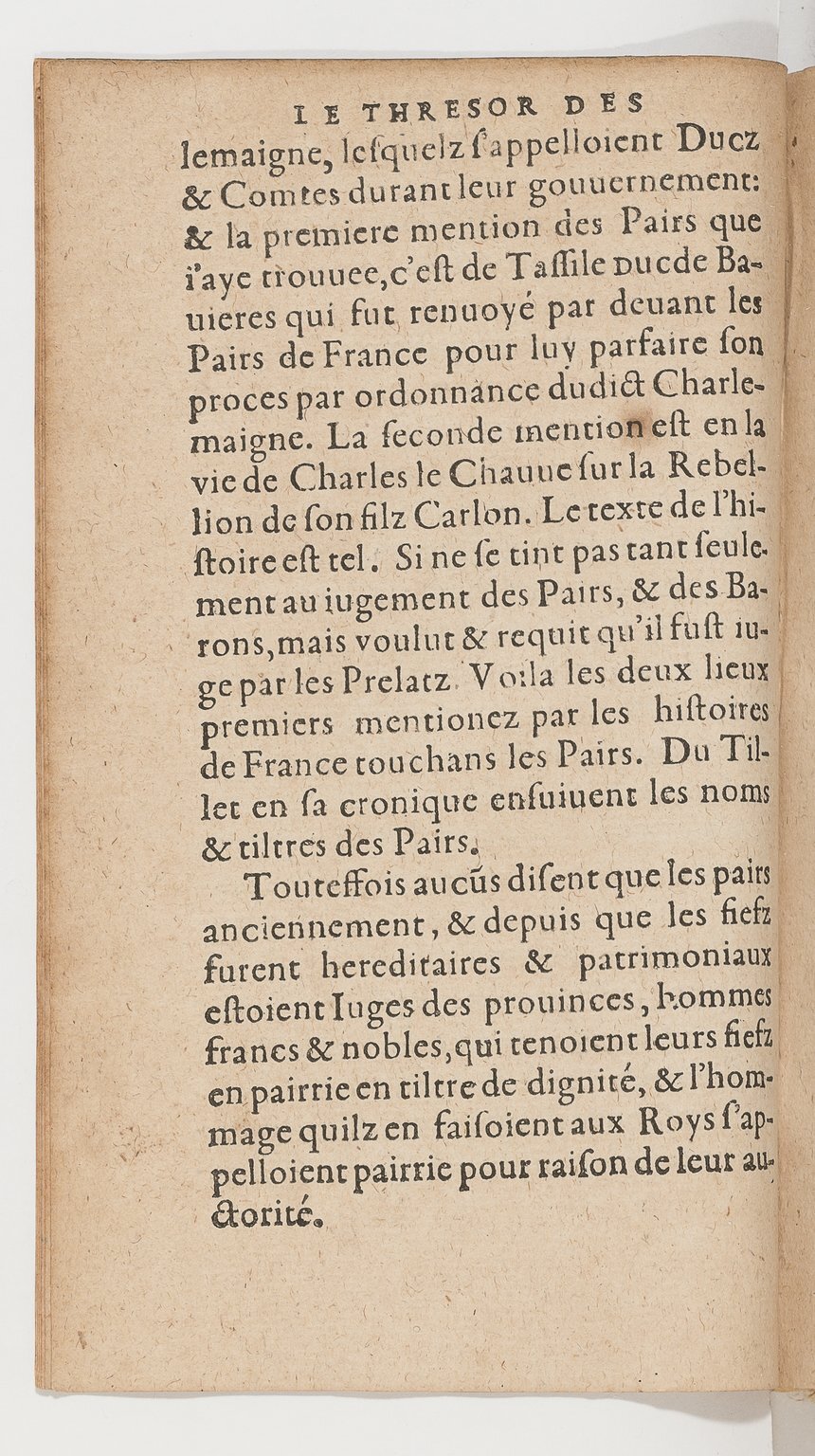 1583 - Galiot Corrozet - Trésor des histoires de France - BnF
