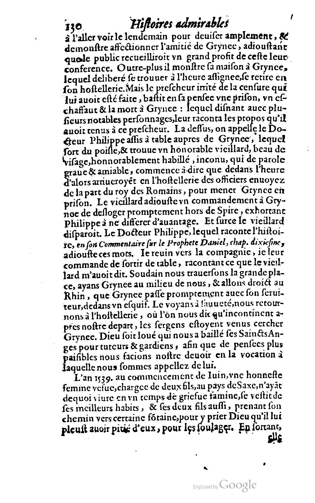 1620 - Samuel Crespin - Trésor d’histoires admirables et mémorables - BCU Lausanne