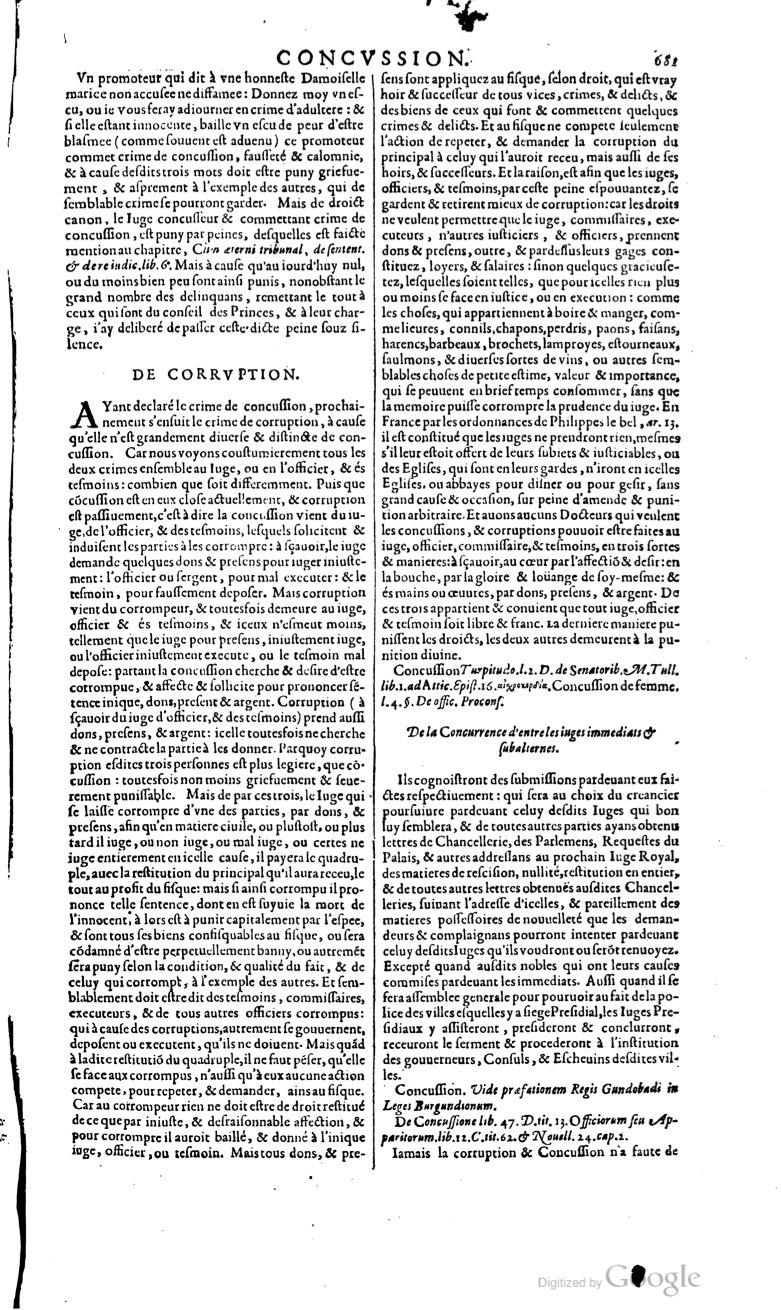 1629 - Veuve Nicolas Buon - Trésor du droit français (29620 T. 1) - BM Lyon