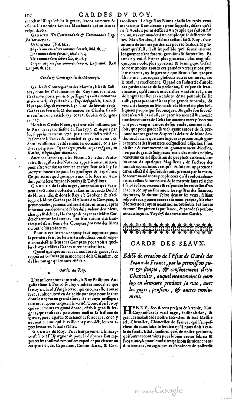 1629 - Veuve Nicolas Buon - Trésor du droit français (29620 T. 2) - BM Lyon