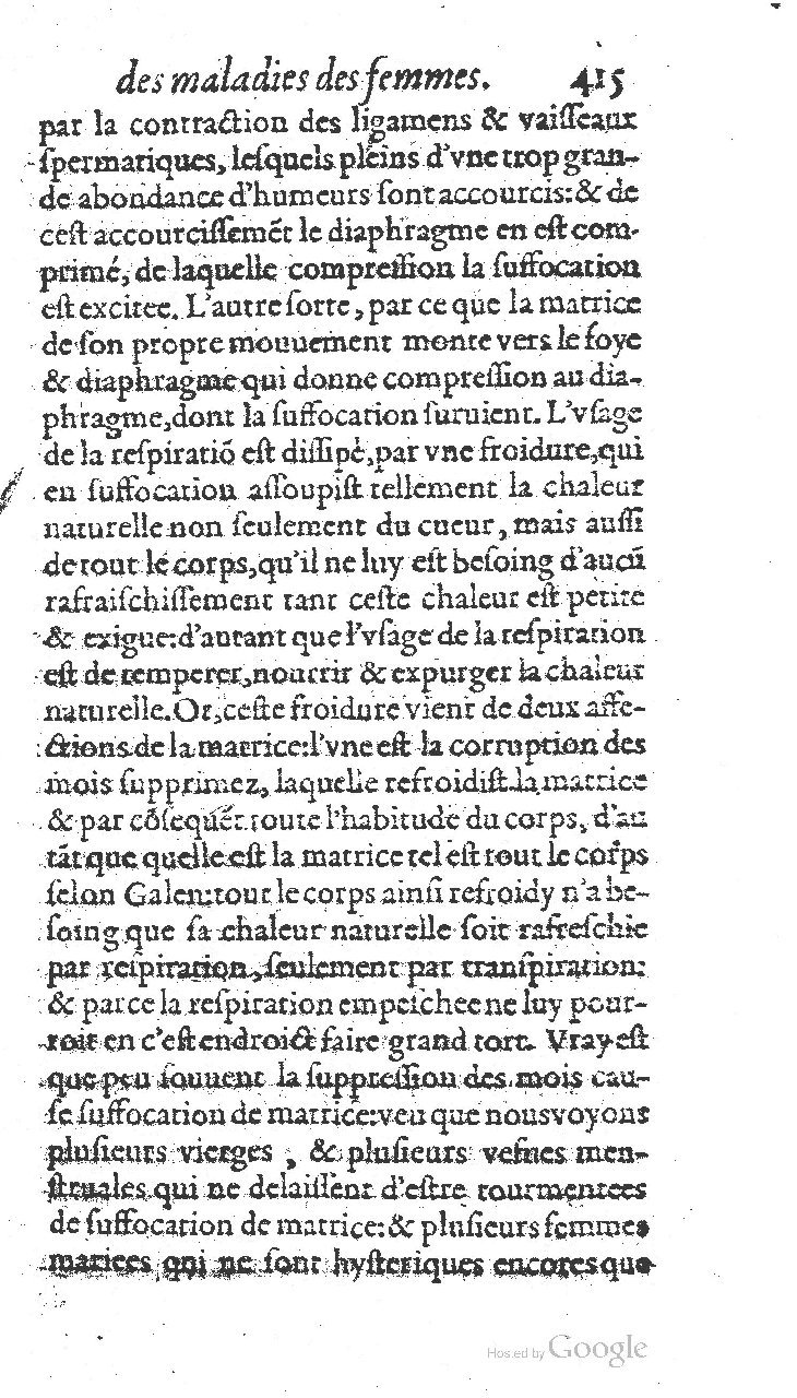 1585 - Jacques du Puis - Trésor des remèdes secrets pour les maladies des femmes - BnF