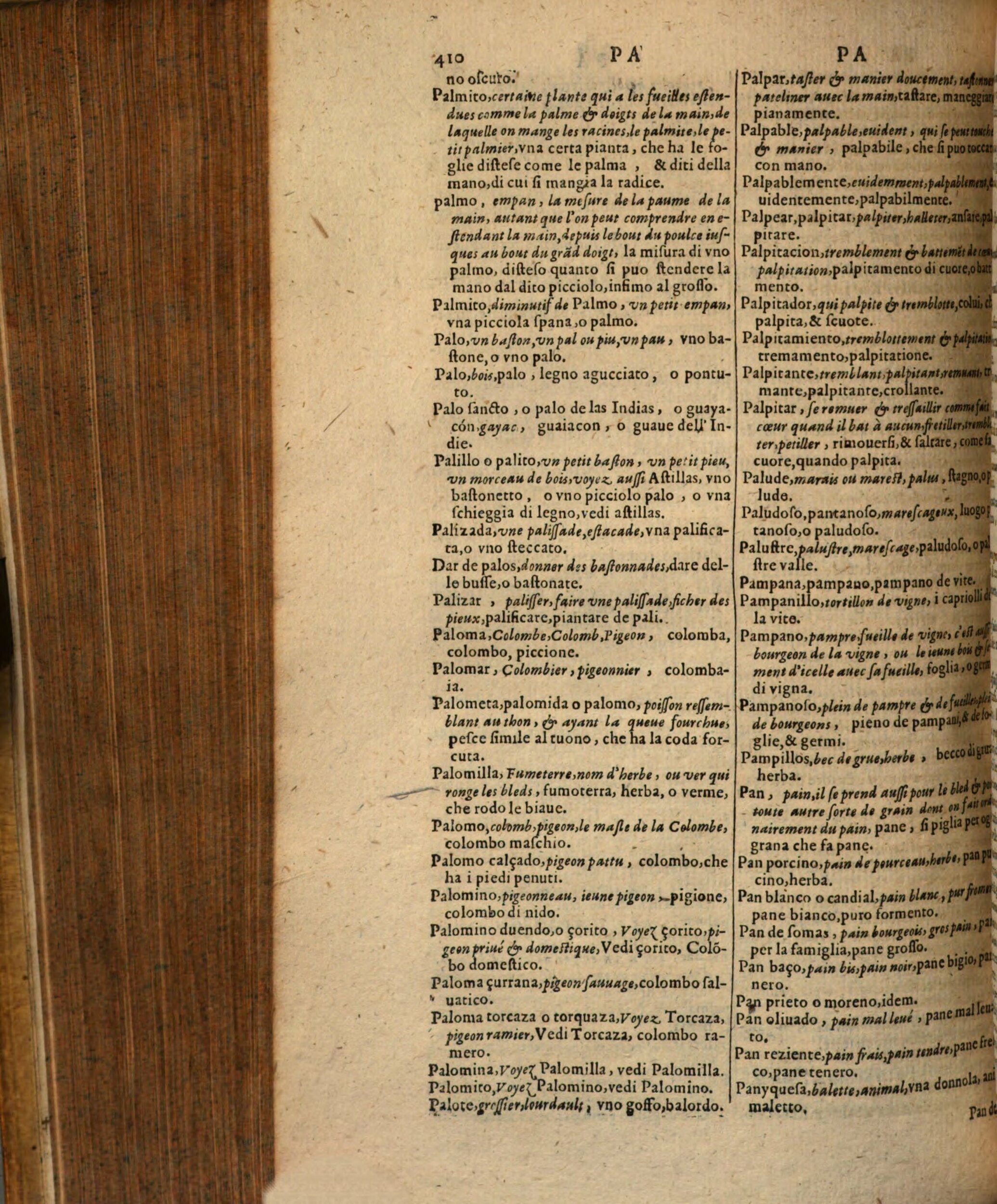1617 - Samuel Crespin - Trésor des trois langues espagnole, française et italienne (Première partie) - Regensburg