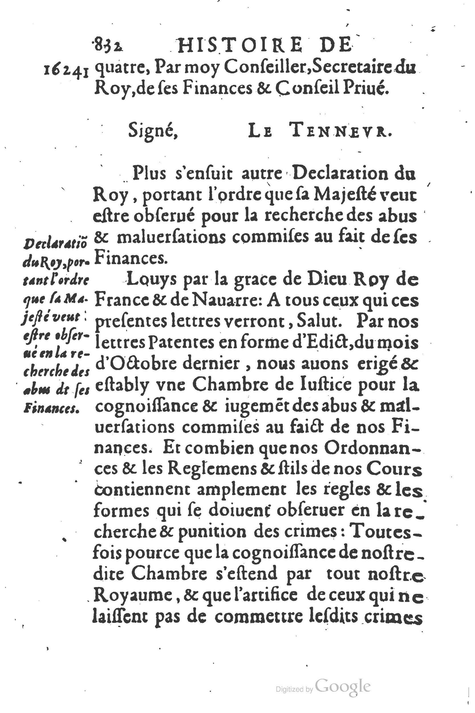 1626 - Joseph Bouillerot - Trésor de l’histoire générale de notre temps - BSB Munich