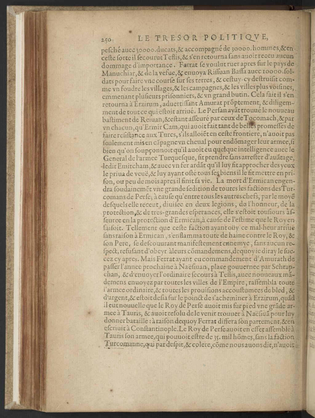 1608 - Nicolas Du Fossé - Trésor politique - BnF Tolbiac
