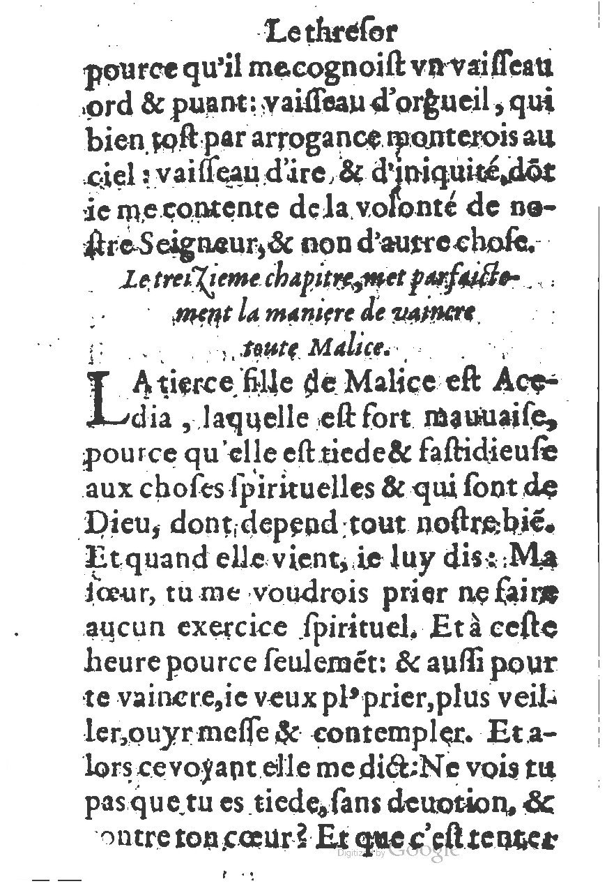 1578 - Guillaume Chaudière - Trésor de dévotion traitant de plusieurs belles vertus - BM Lyon