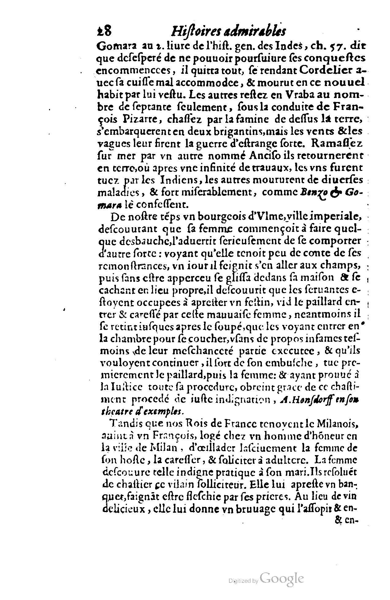 1620 - Samuel Crespin - Trésor d’histoires admirables et mémorables - BCU Lausanne