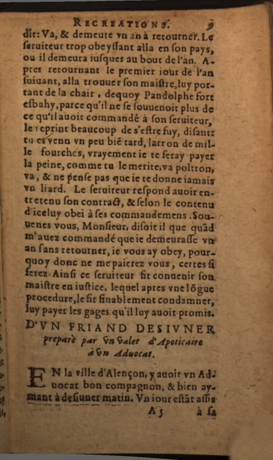 1616 - Balthazar Bellère - Trésor des récréations - BSB