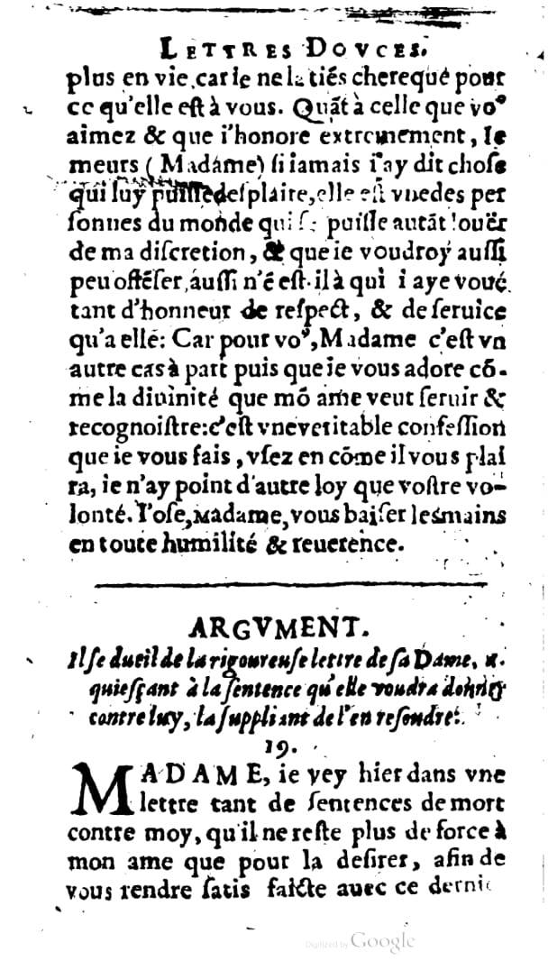 1624 - Nicolas Oudot - Trésor des lettres douces et amoureuses - BNC Florence