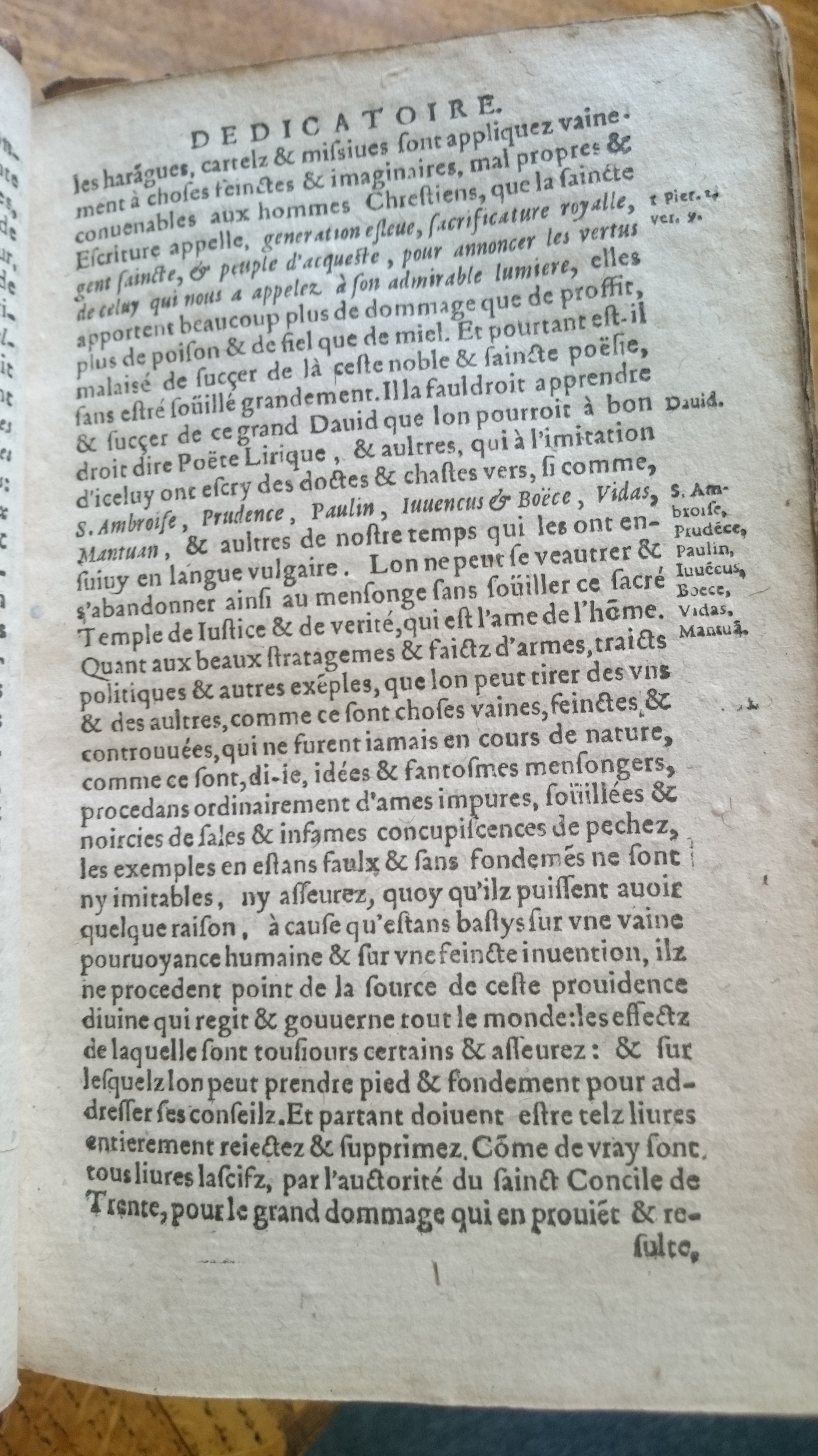 1599 - Balthazar Bellère - Trésor des faits et dits mémorables des hommes saints et illustres - Douai Quincy