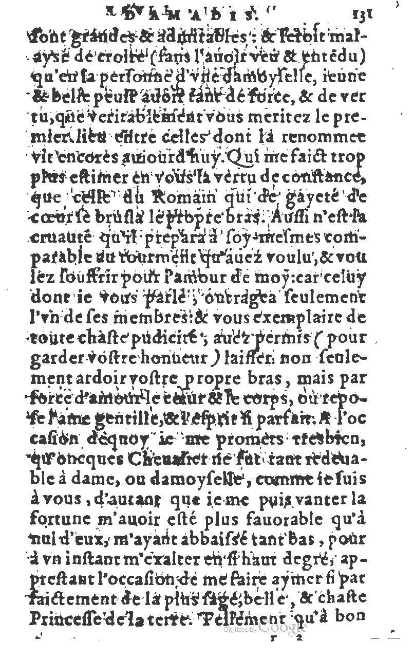 1582 - Jean Huguetan - Trésor des Amadis T. 1 - BM Lyon