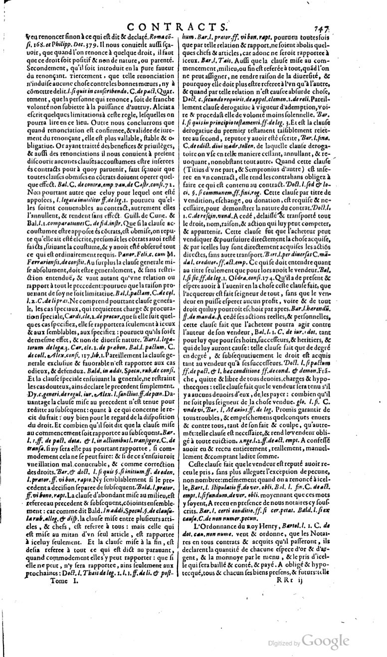 1629 - Veuve Nicolas Buon - Trésor du droit français (29620 T. 1) - BM Lyon 1629 - Veuve Nicolas Buon - Trésor du droit français (29620 T. 1) - BM Lyon
