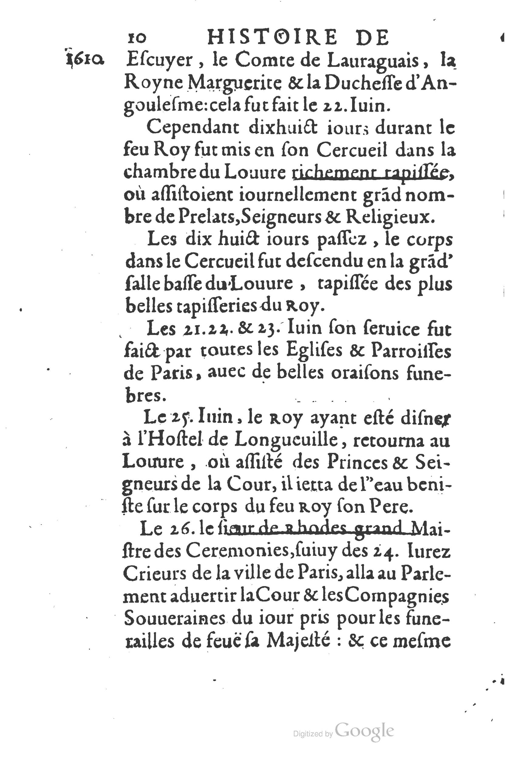 1626 - Joseph Bouillerot - Trésor de l’histoire générale de notre temps - BSB Munich