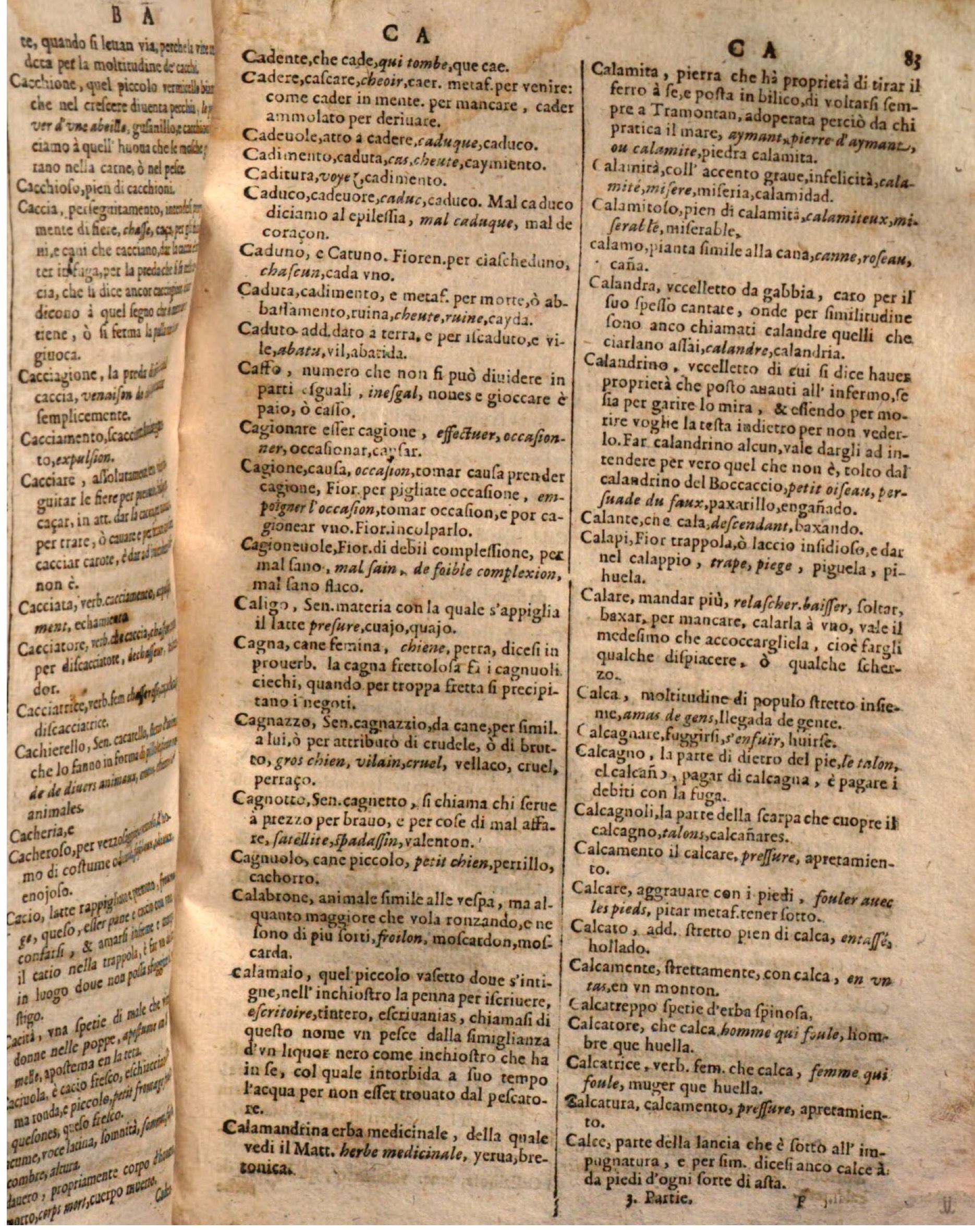 1644 - Jacques Crespin - Trésor des trois langues - Passau 1644 - Jacques Crespin - Trésor des trois langues - Passau