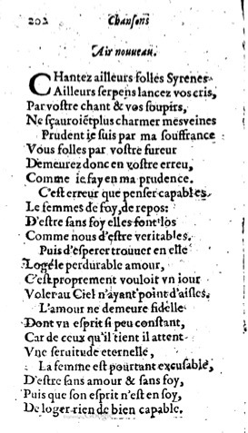 1623 - Jacques Cailloüé - Trésor ou recueil des chansons amoureuses - British Library