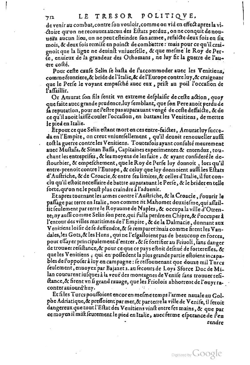 1611 - Pierre Chevalier - Trésor politique - UGent