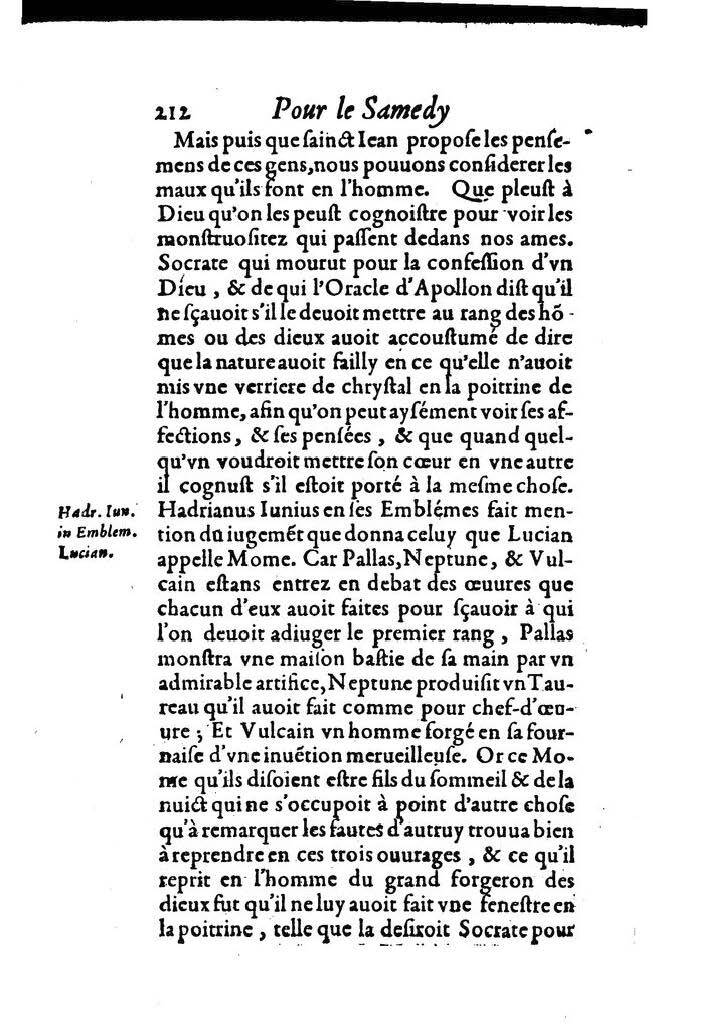 1607 - Nicolas Du Fossé - Trésor quadragésimal - T 02 - BM Lyon