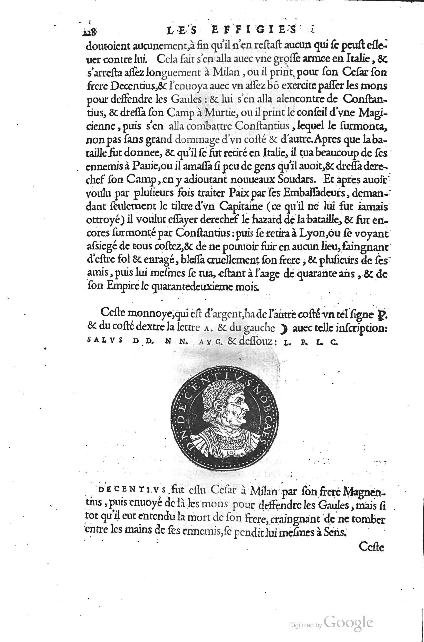 1553 - Jacopo Strada et Thomas Guérin - Épitome du Trésor des antiquités - Prague